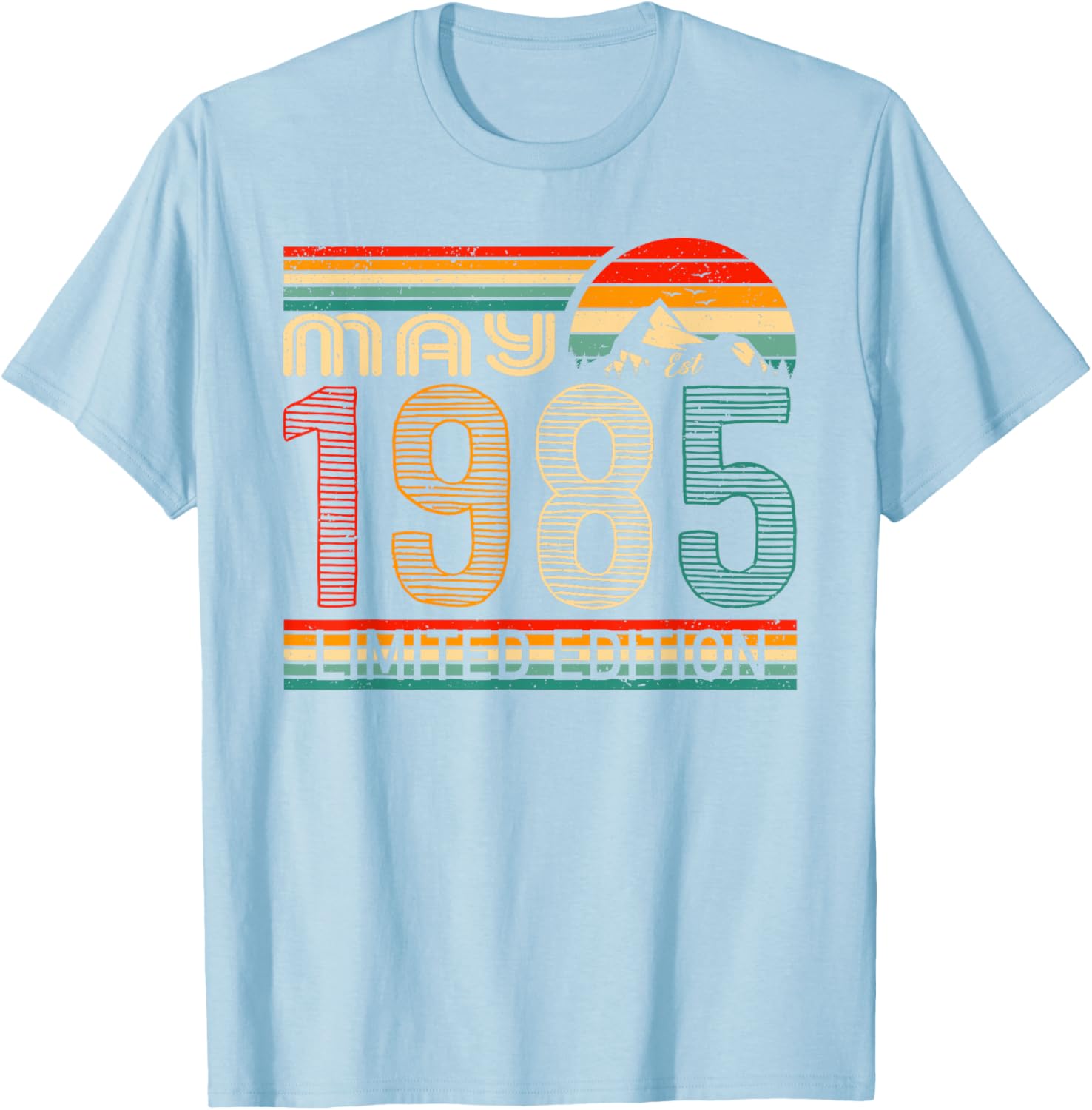 Classic 1985 Vintage Birthday T-Shirt May 1985 Limited Edition Gift - 24