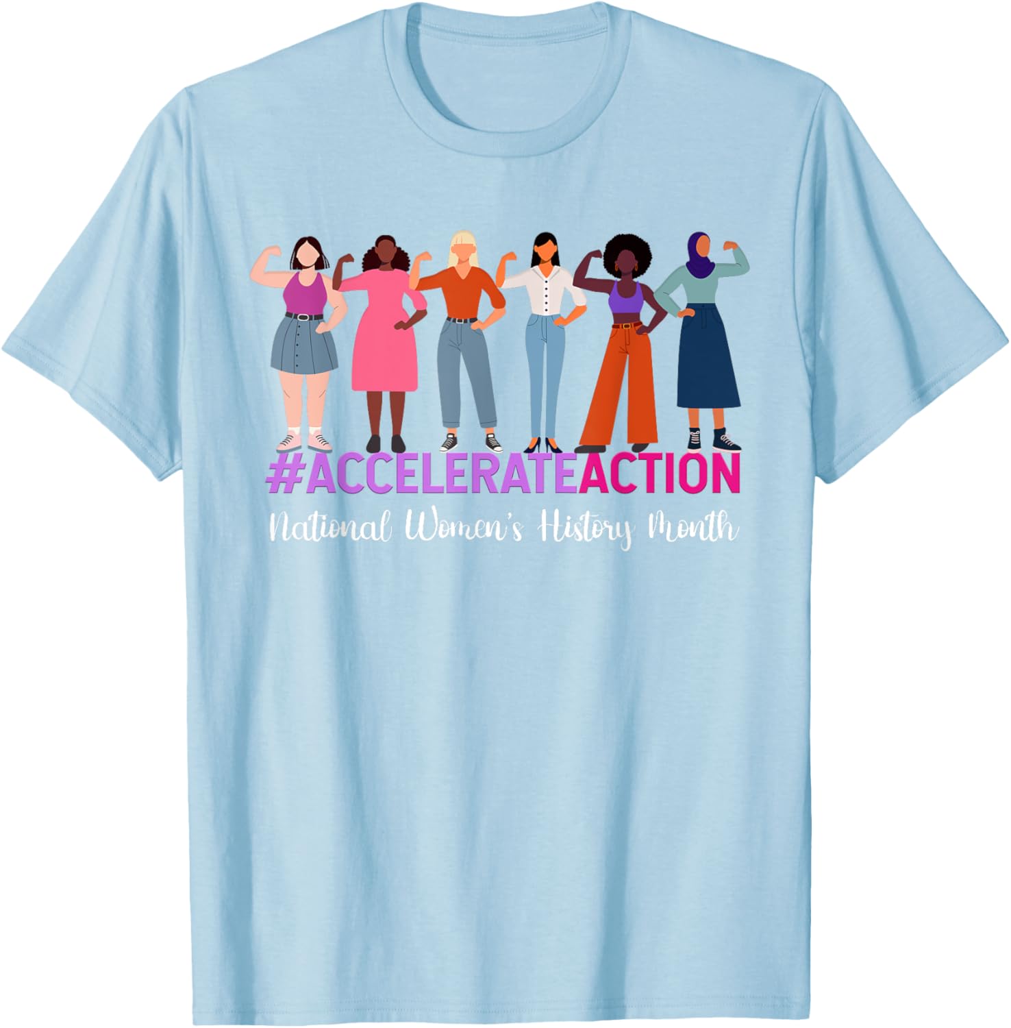 Celebrate Women's History Month 2025 with a Stylish T-Shirt for Her - 3