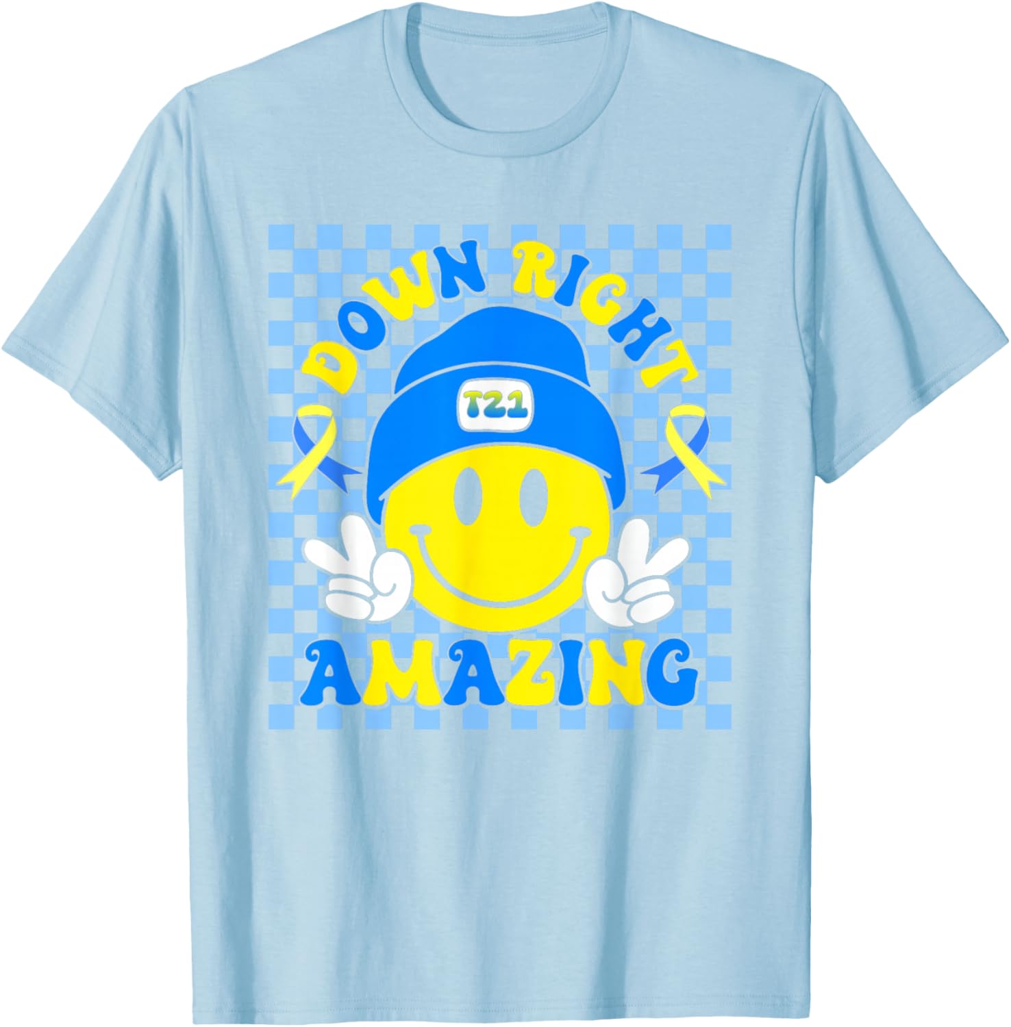 Down Right Amazing Smile Kids T-Shirt for Down Syndrome Awareness - 2