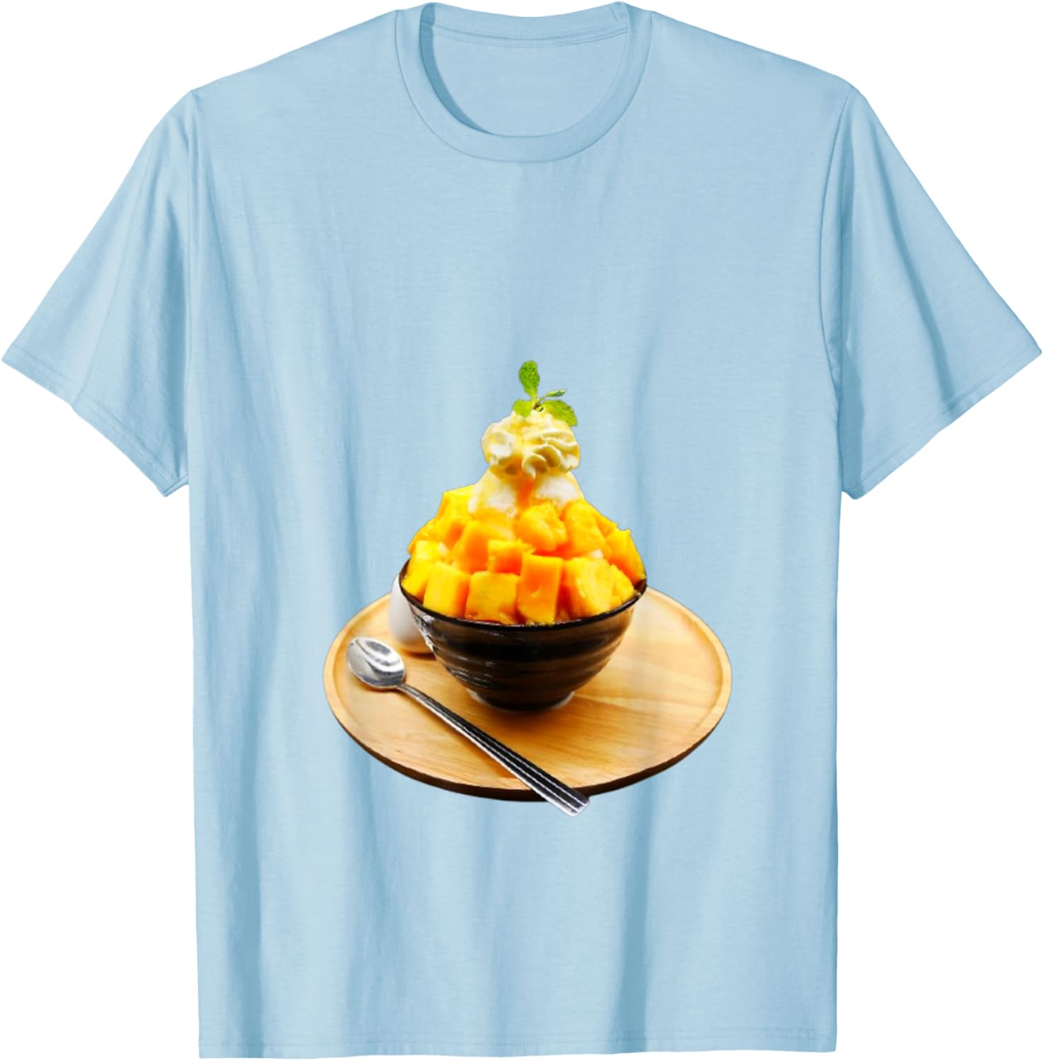 Bingsu Bingsoo Love Korean Food T-Shirt for Foodies in South Korea - 5
