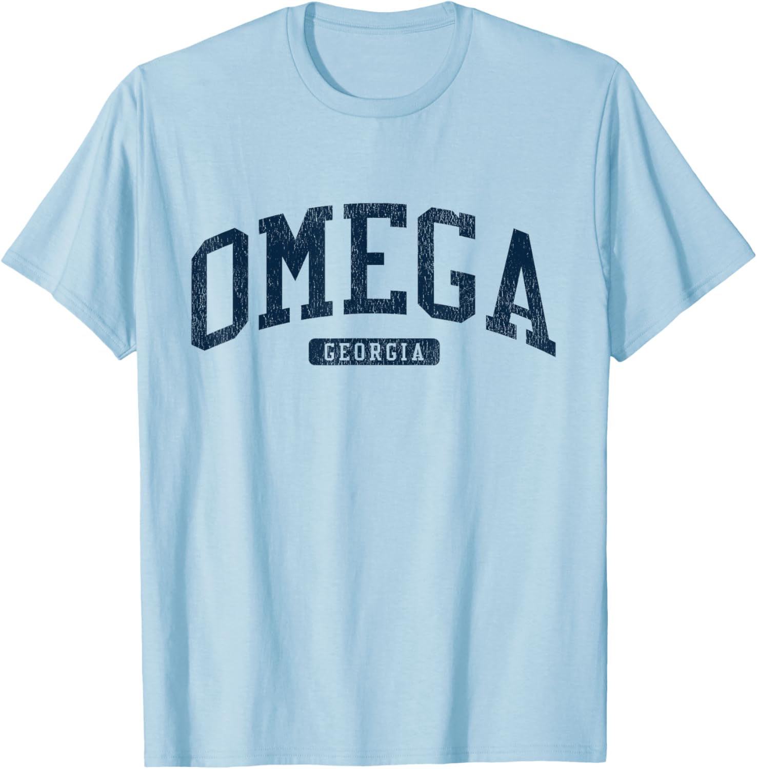 Omega Georgia College University Blue T-Shirt - Stylish and Comfy Apparel - 11