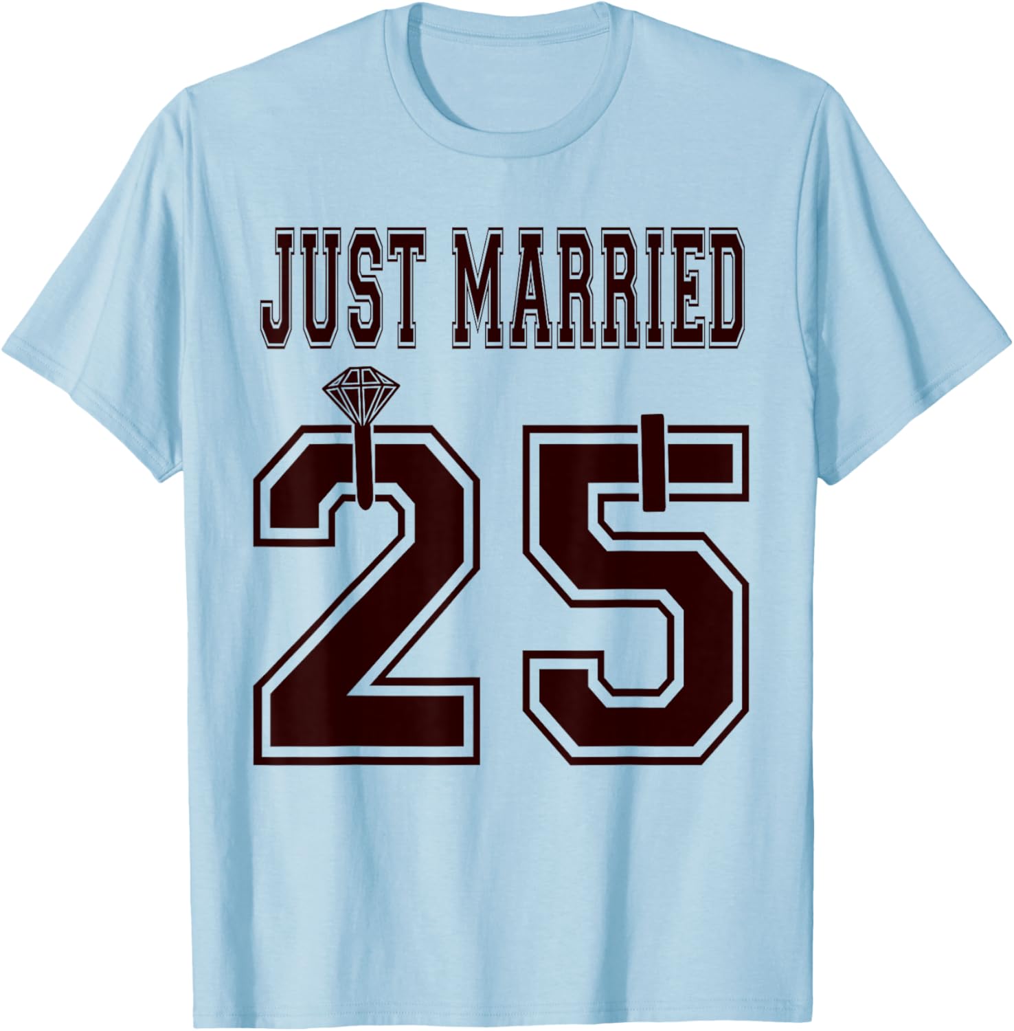 Just Married 2025 Matching Honeymoon T-Shirts for Wife and Husband - 11