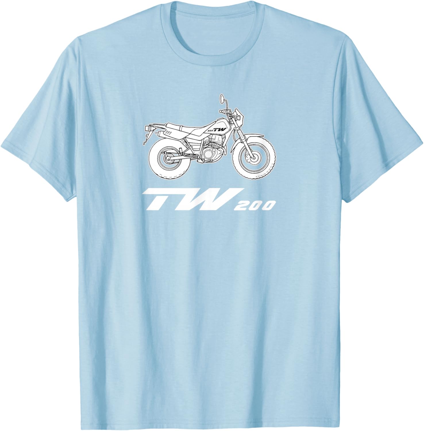 TW200 Dual Sport Dirt Bike T-Shirt for Motorcycle Enthusiasts - 7