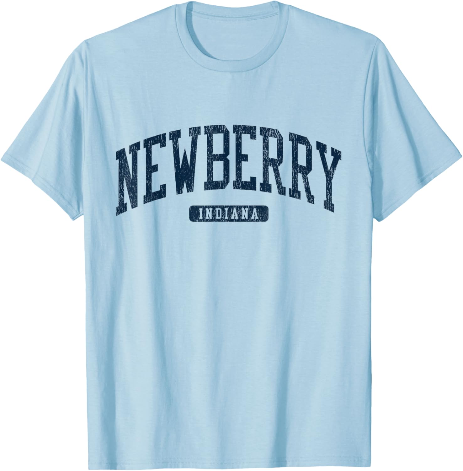 Newberry Indiana College University Blue T-Shirt for Stylish Students - 8