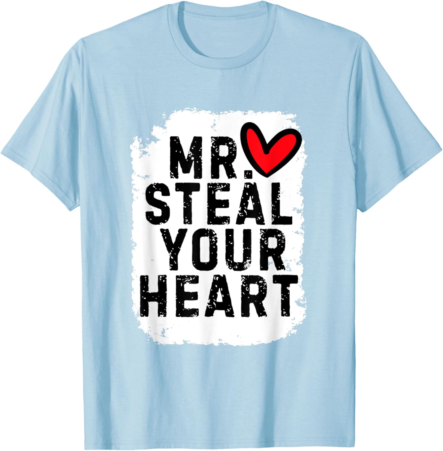 Mr Steal Your Heart Boys Toddler Valentine's Day T-Shirt for Kids - 25