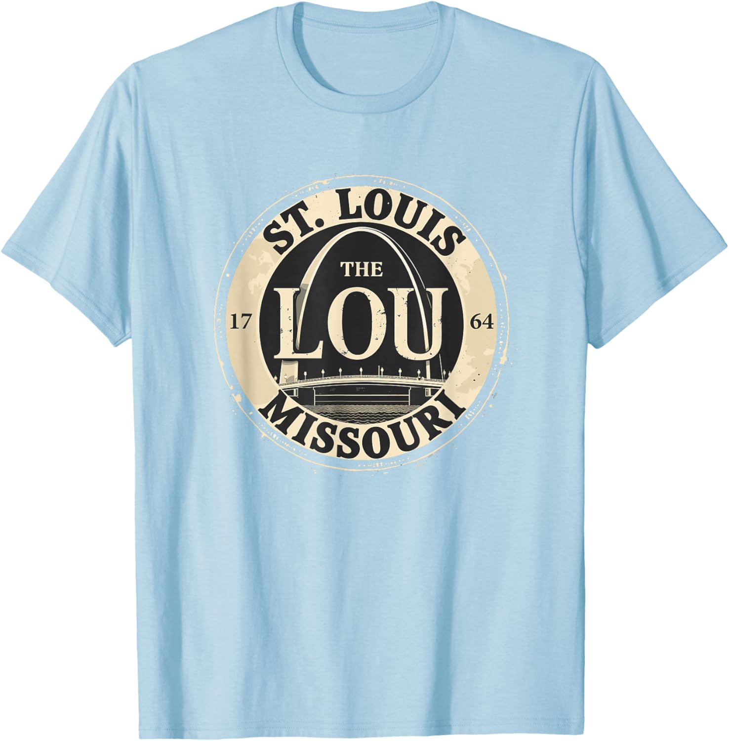 Vintage St Louis Arch T-Shirt for Men and Women - Stylish Missouri Apparel - 28