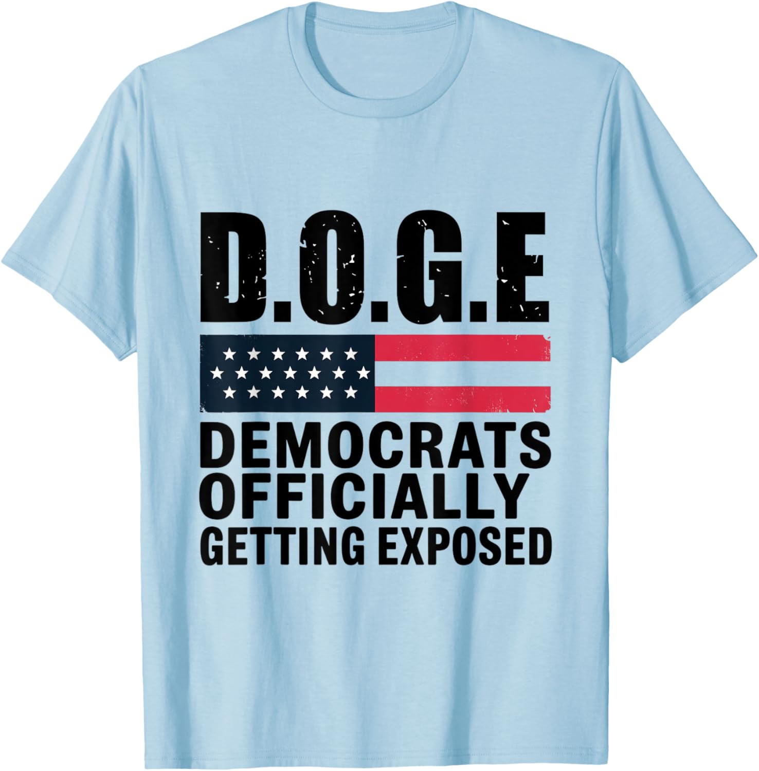 Funny DOGE Democrats Exposed T-Shirt for Fashionable Dog Lovers - 6