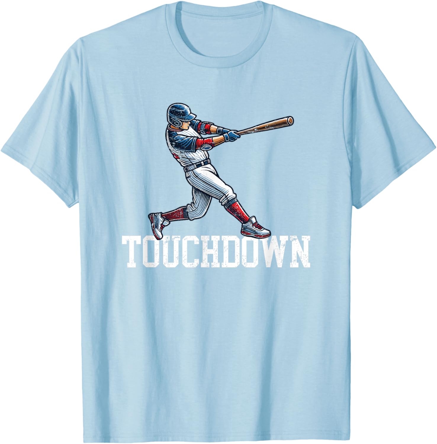 Funny Football Baseball Mash-Up T-Shirt for Sports Lovers - 17