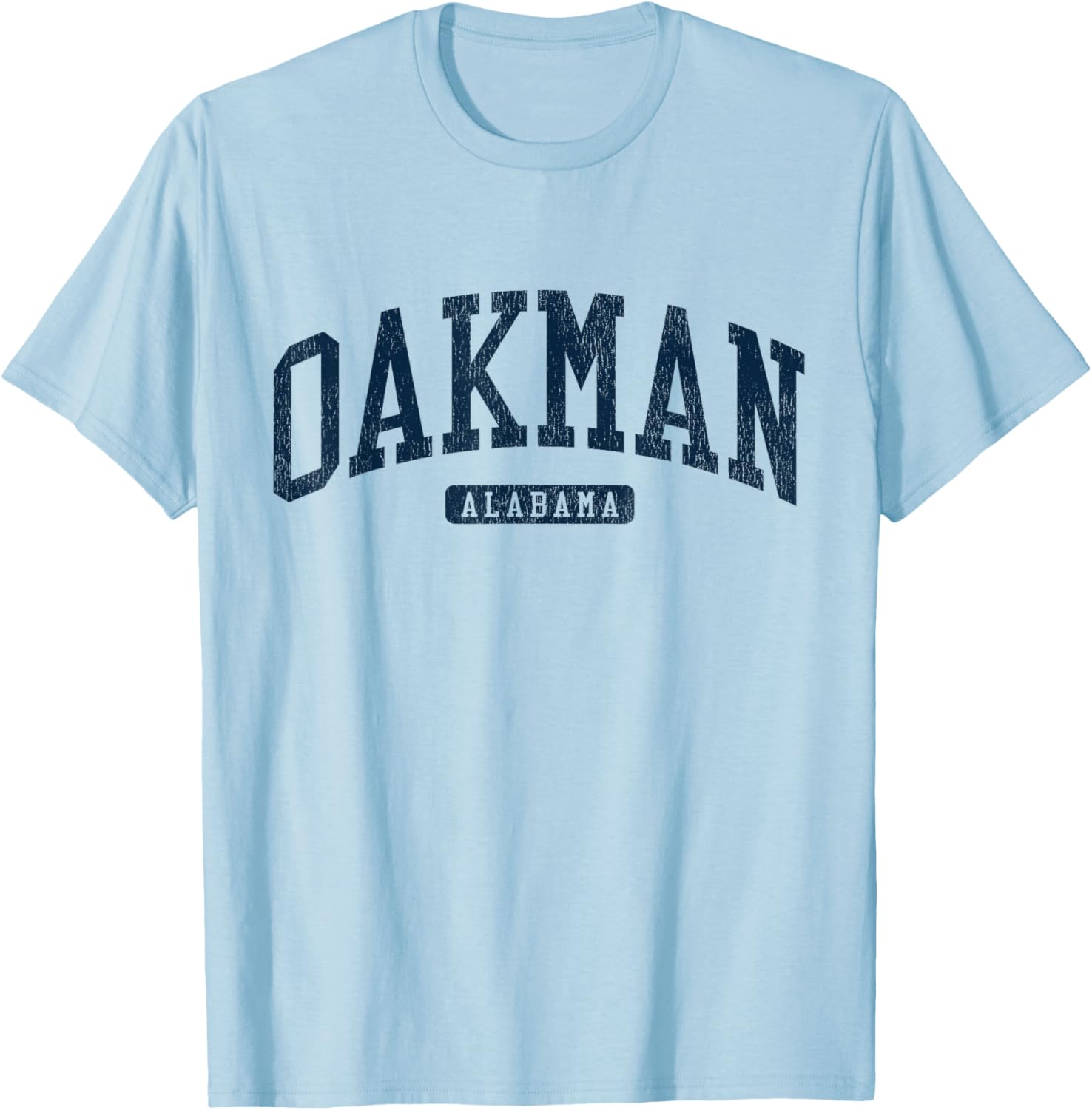 Oakman Alabama College Blue T-Shirt for Stylish Comfort and School Spirit - 6
