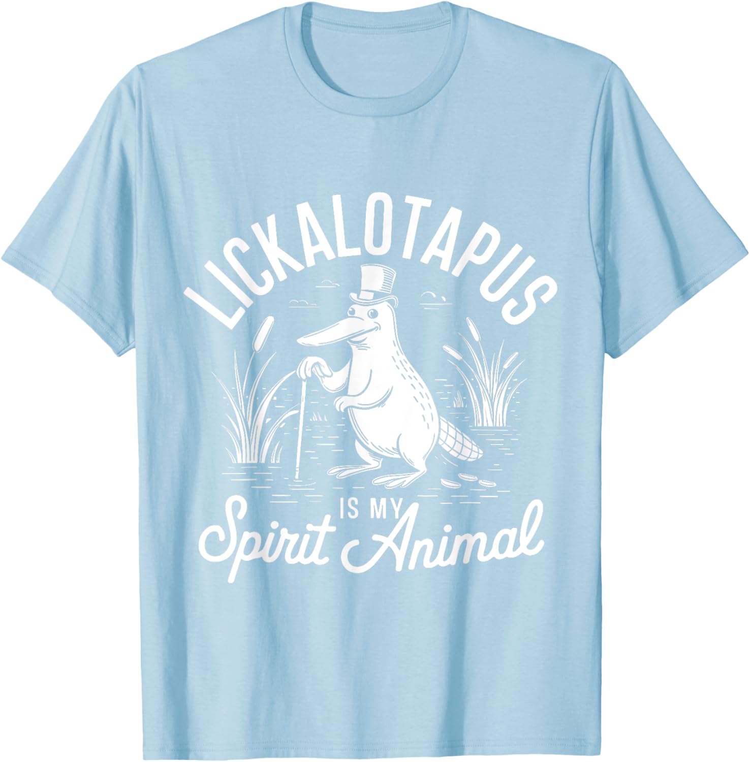 Funny Lickalotapus Lover T-Shirt - My Spirit Animal Apparel - 6