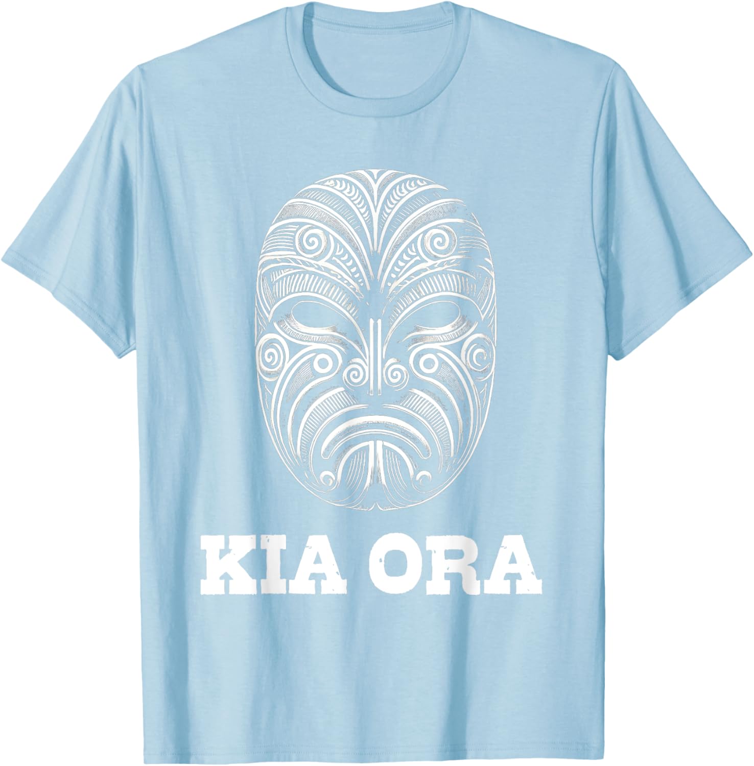Kia Ora Maori Mask Kiwi Land Aotearoa NZ T-Shirt for Proud Kiwis - 23