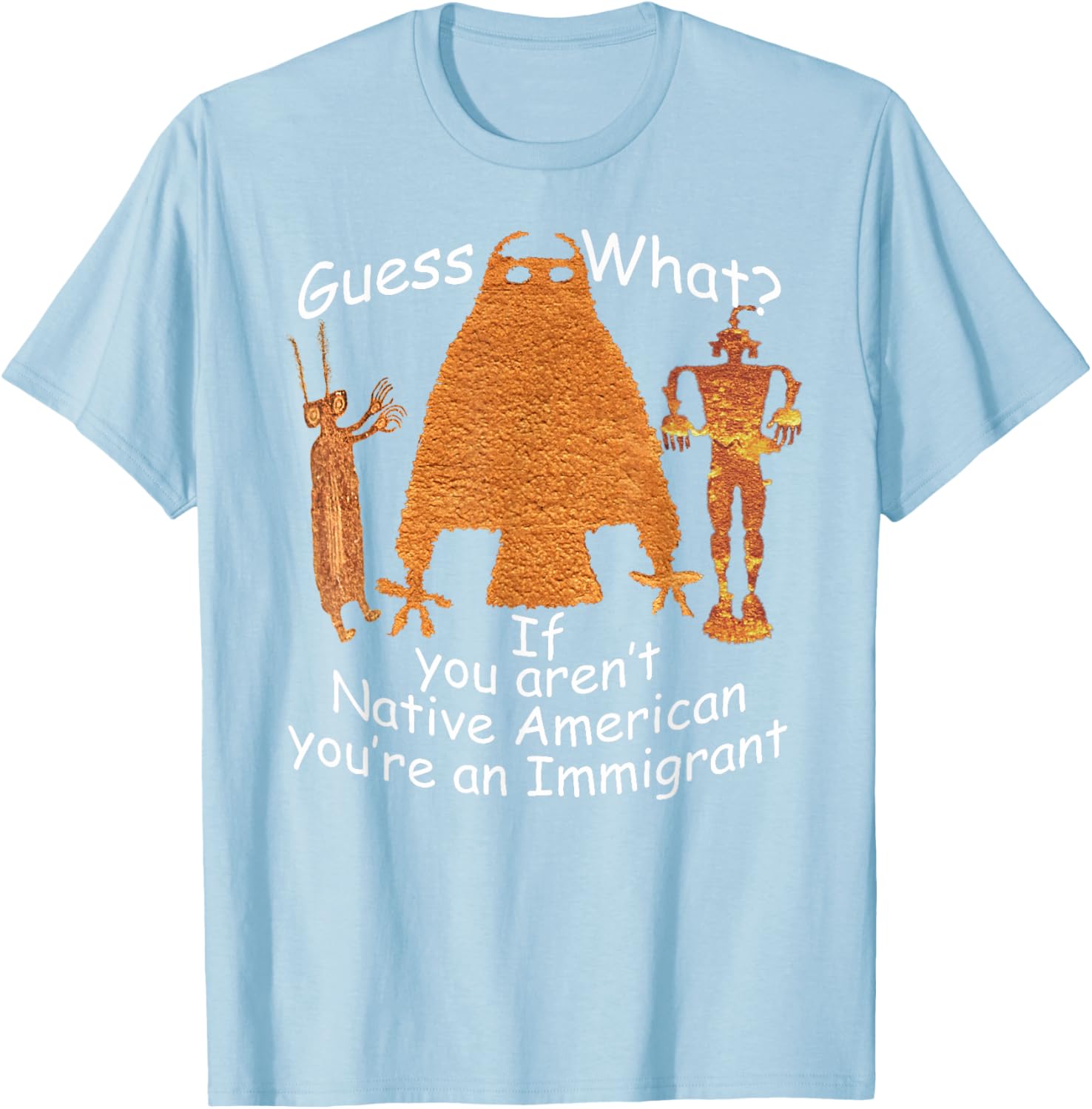 Native American Heritage Immigrant Petroglyph T-Shirt for Everyone - 21