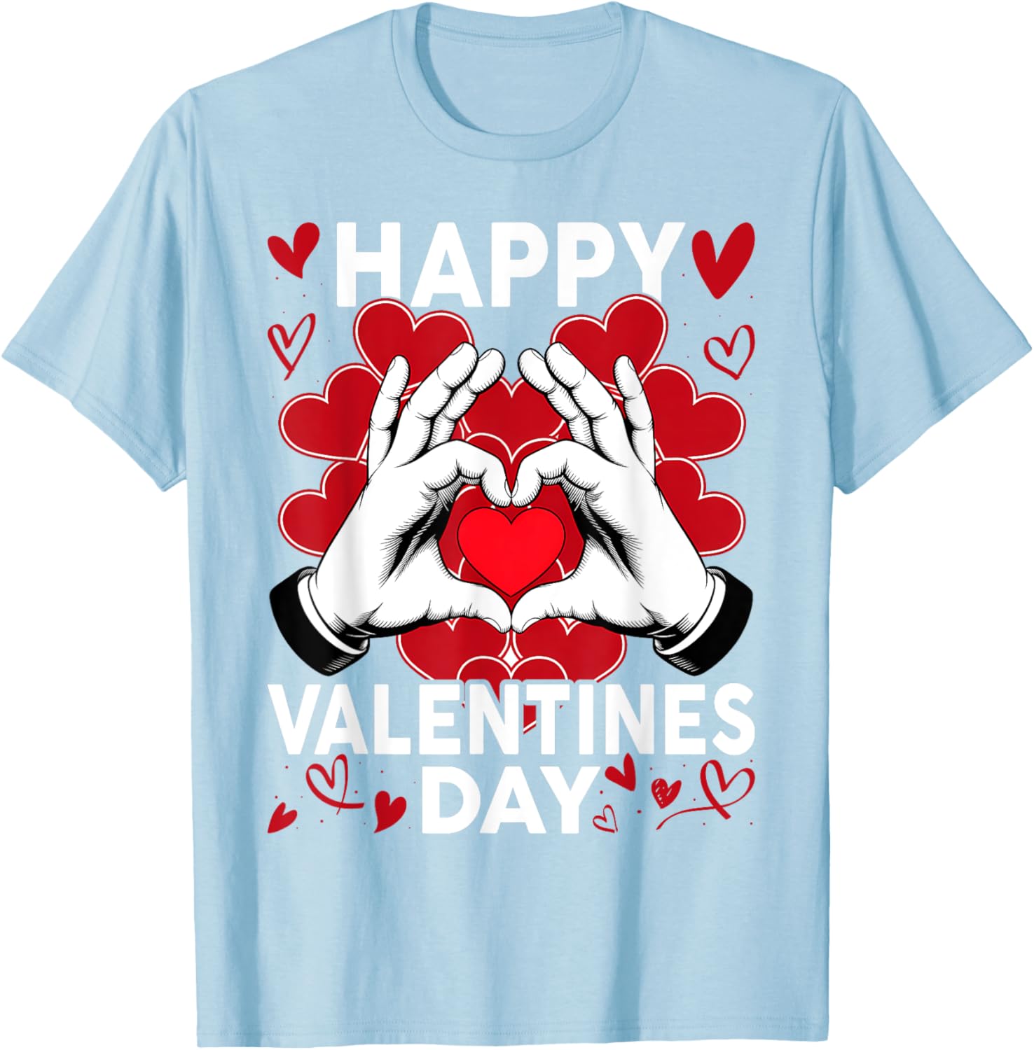 Happy Valentine's Day Couples Love T-Shirt for Perfect Date Night - 8