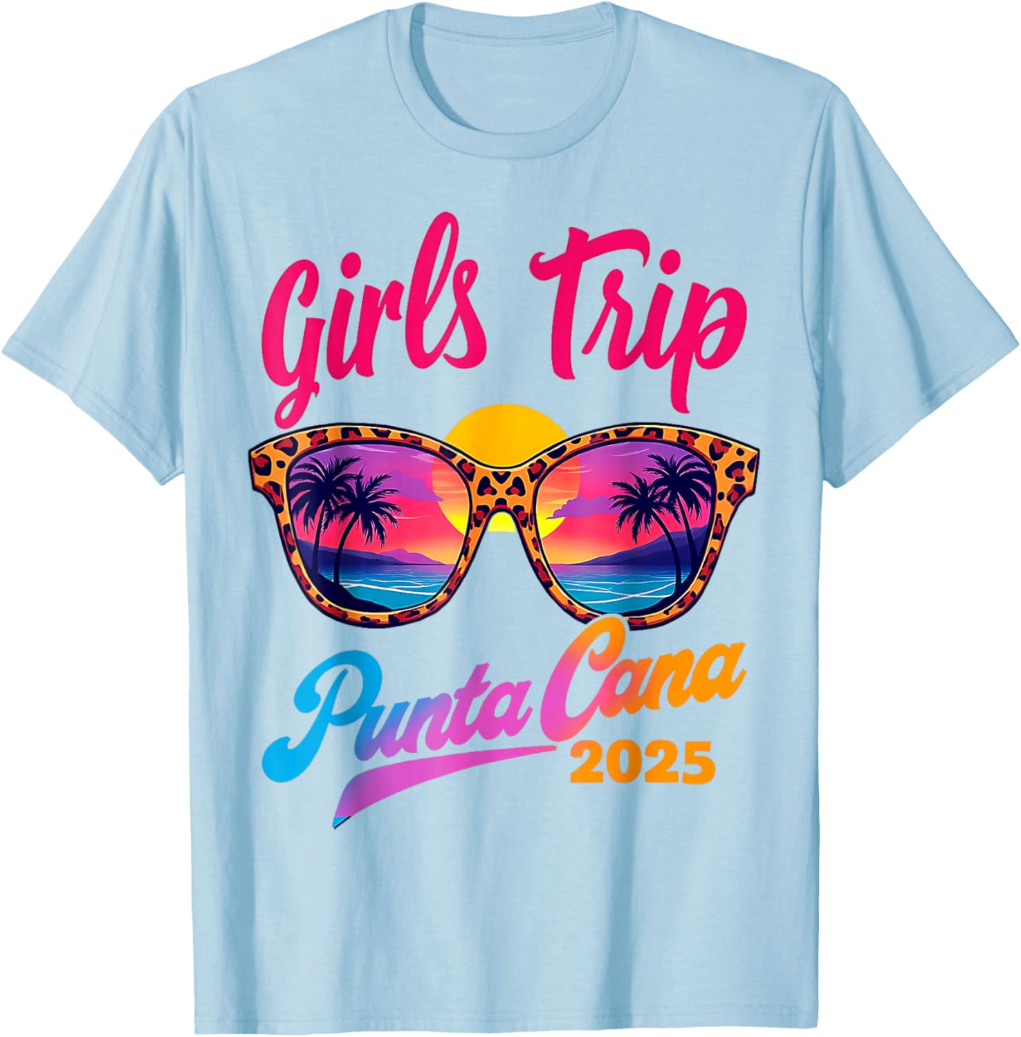Girls Trip Punta Cana 2025 Matching Summer T-Shirt for Women - 10