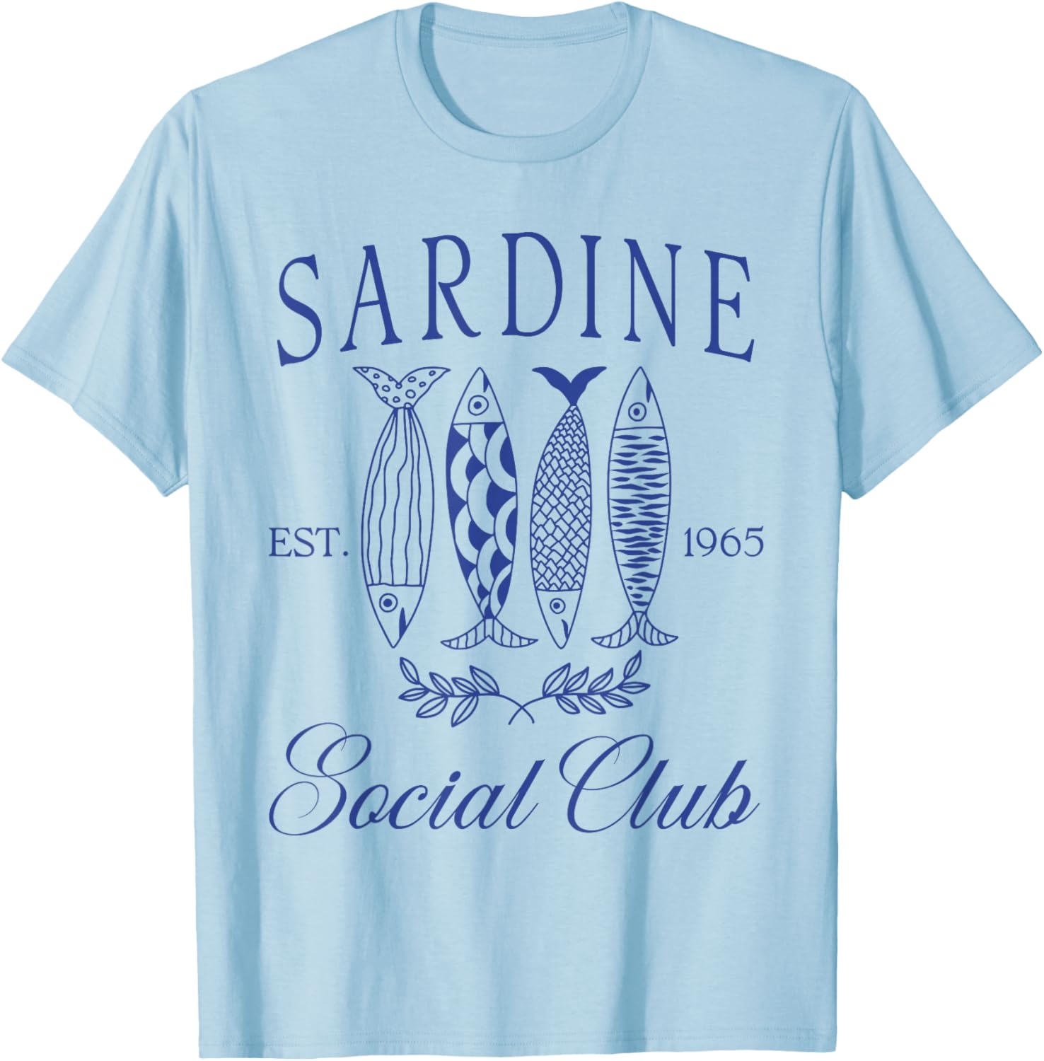 Sardine Social Club Sea Lover T-Shirt for Fish Enthusiasts and Friends - 3