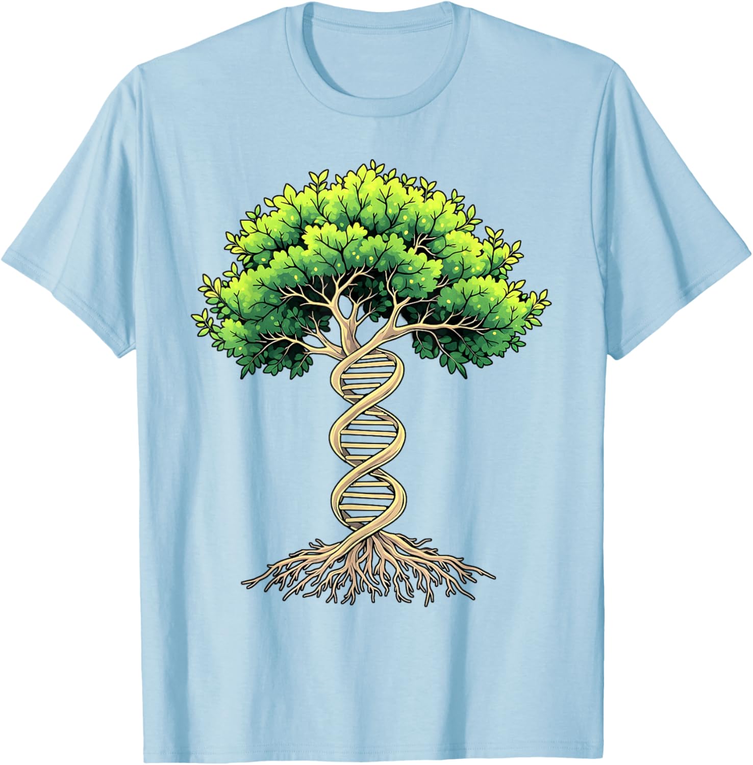 DNA Tree Life Science Nature T-Shirt for Science Lovers and Nature Fans - 6