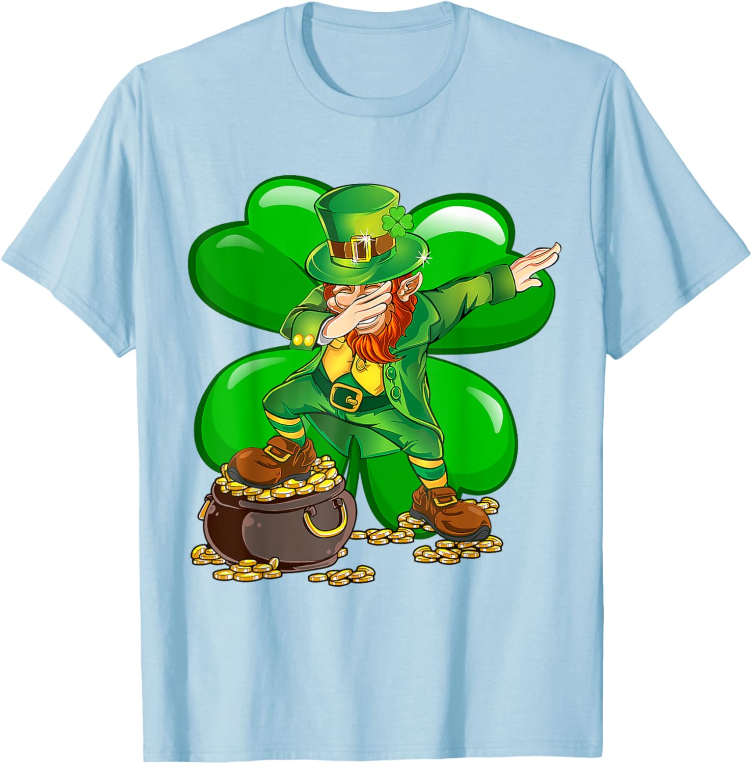 Dabbing Leprechaun T-Shirt for St Patrick's Day Fun for Everyone - 2