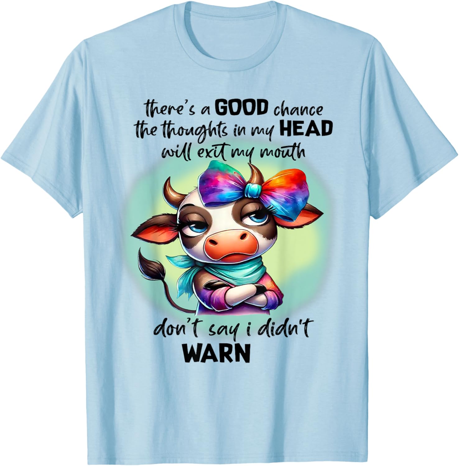 Funny Thoughts Exit Mouth T-Shirt for Casual Wear and Gifts - 8