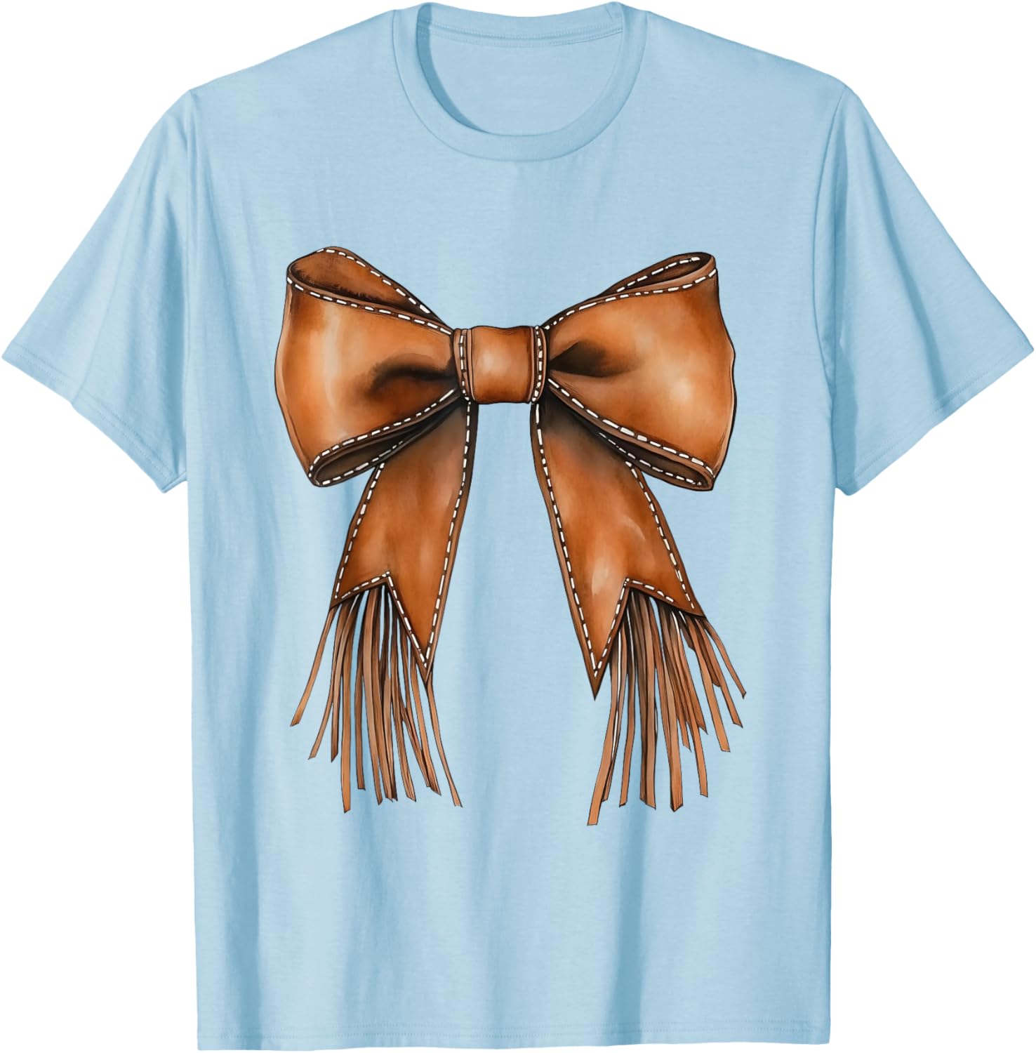 Cowgirl Bow Y2K Coquette Western T-Shirt for Trendy Style and Comfort - 2