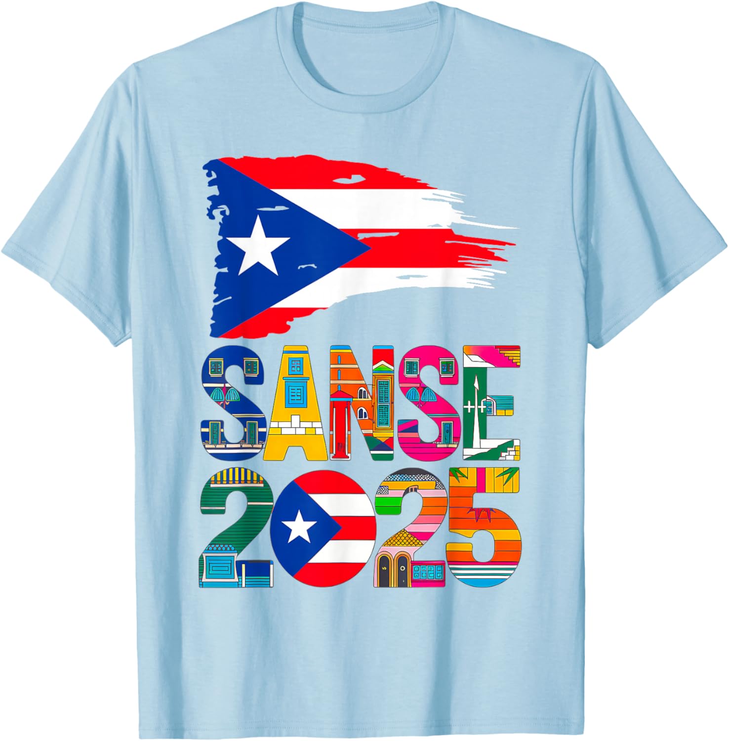 Balcones De Cora San Juan 2025 San Sebastián Festival T-Shirt for Fun - 3