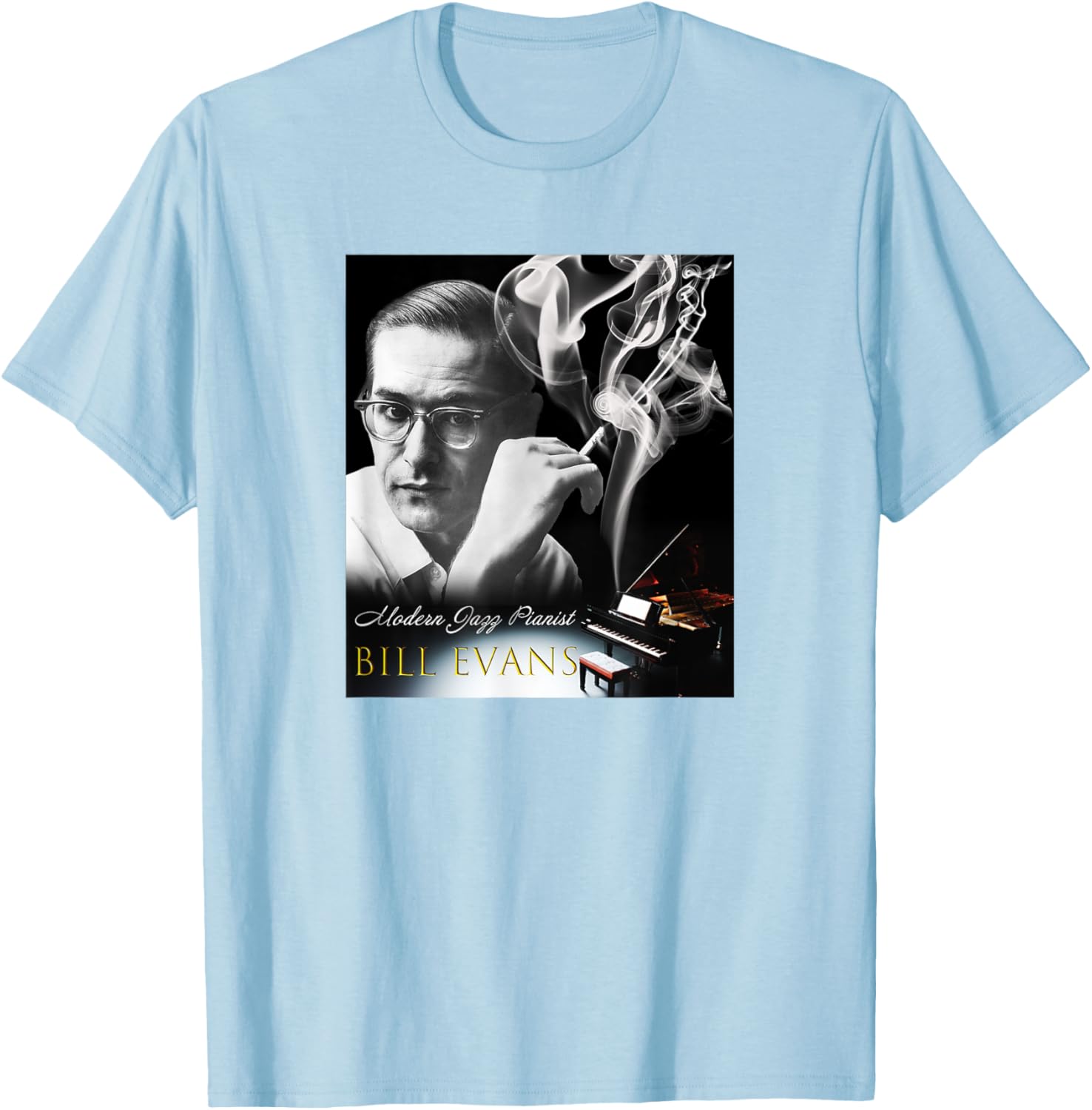 Bill Evans 001 T-Shirt for Music Lovers - Stylish and Comfortable Apparel - 17