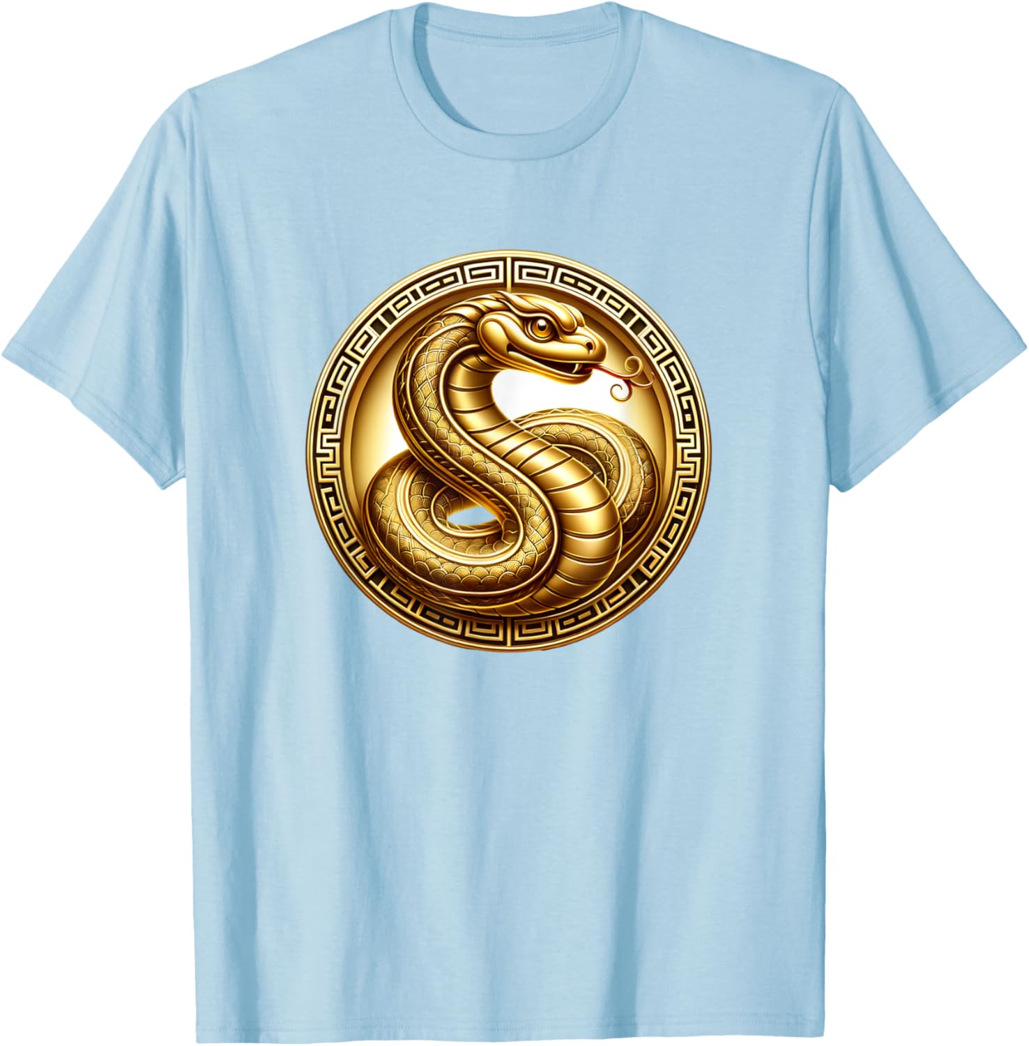 Gold Year of the Snake T-Shirt for Celebrating the Lunar New Year - 17