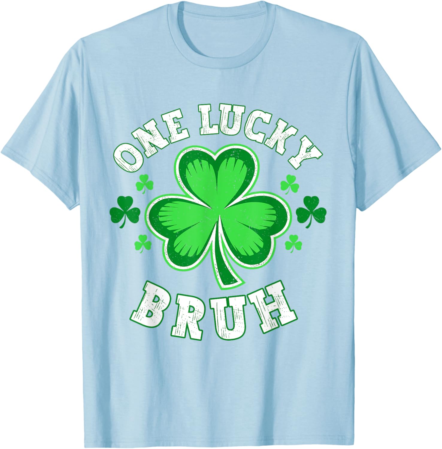 One Lucky Bruh St Patrick's Day Leprechaun T-Shirt for Fun Celebrations - 4