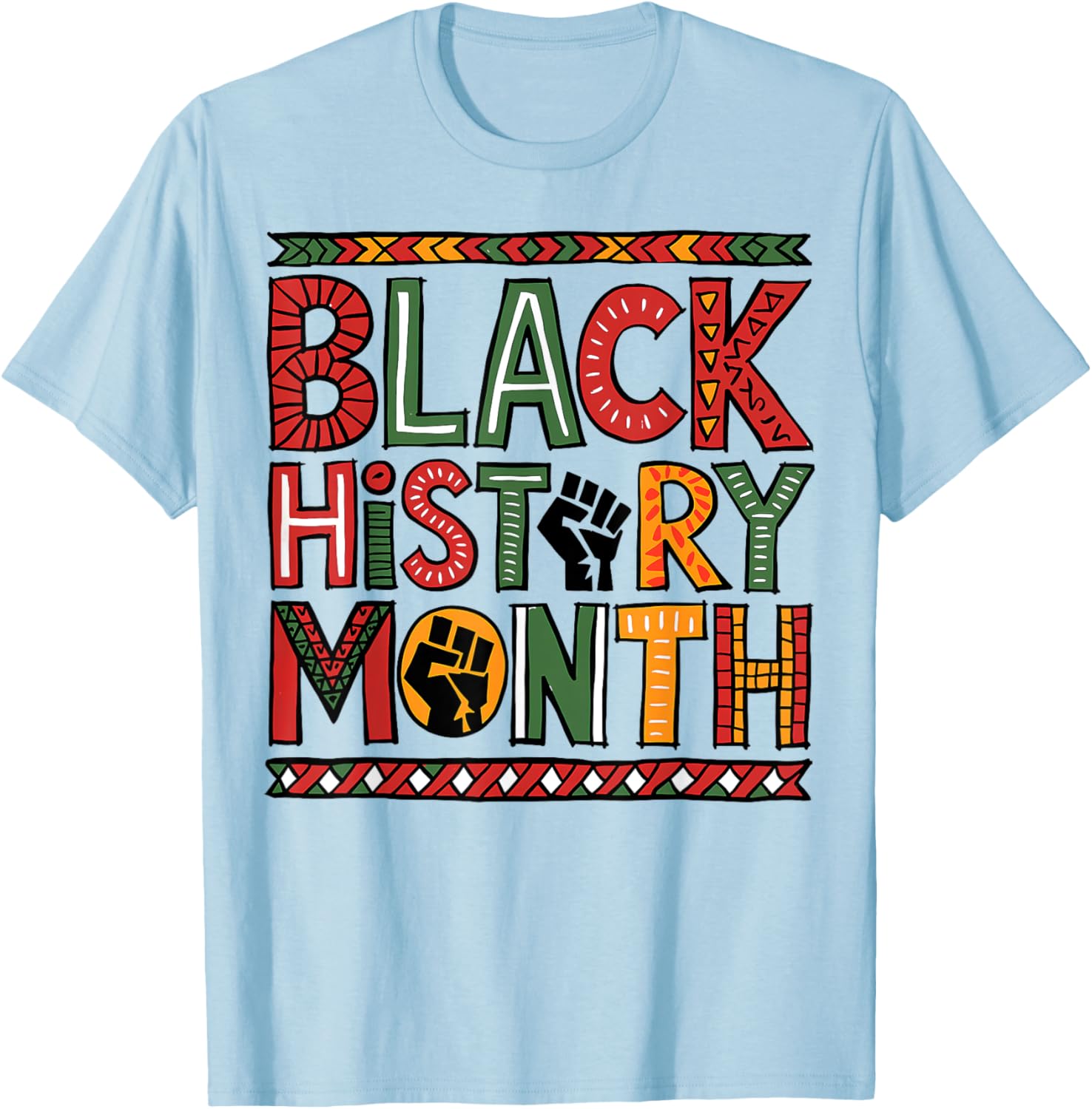 Black History Month African American Heritage T-Shirt for All Ages - 14
