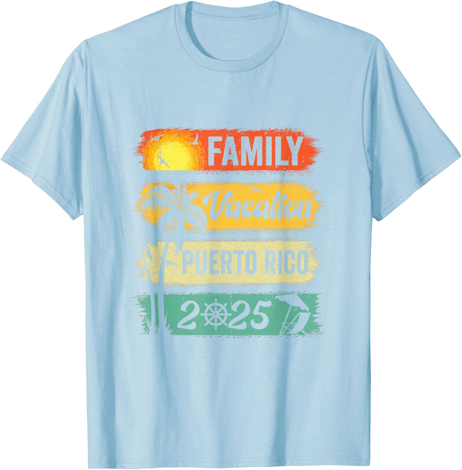 Funny Matching Family T-Shirt for Puerto Rico Vacation 2025 Fun Gear - 4