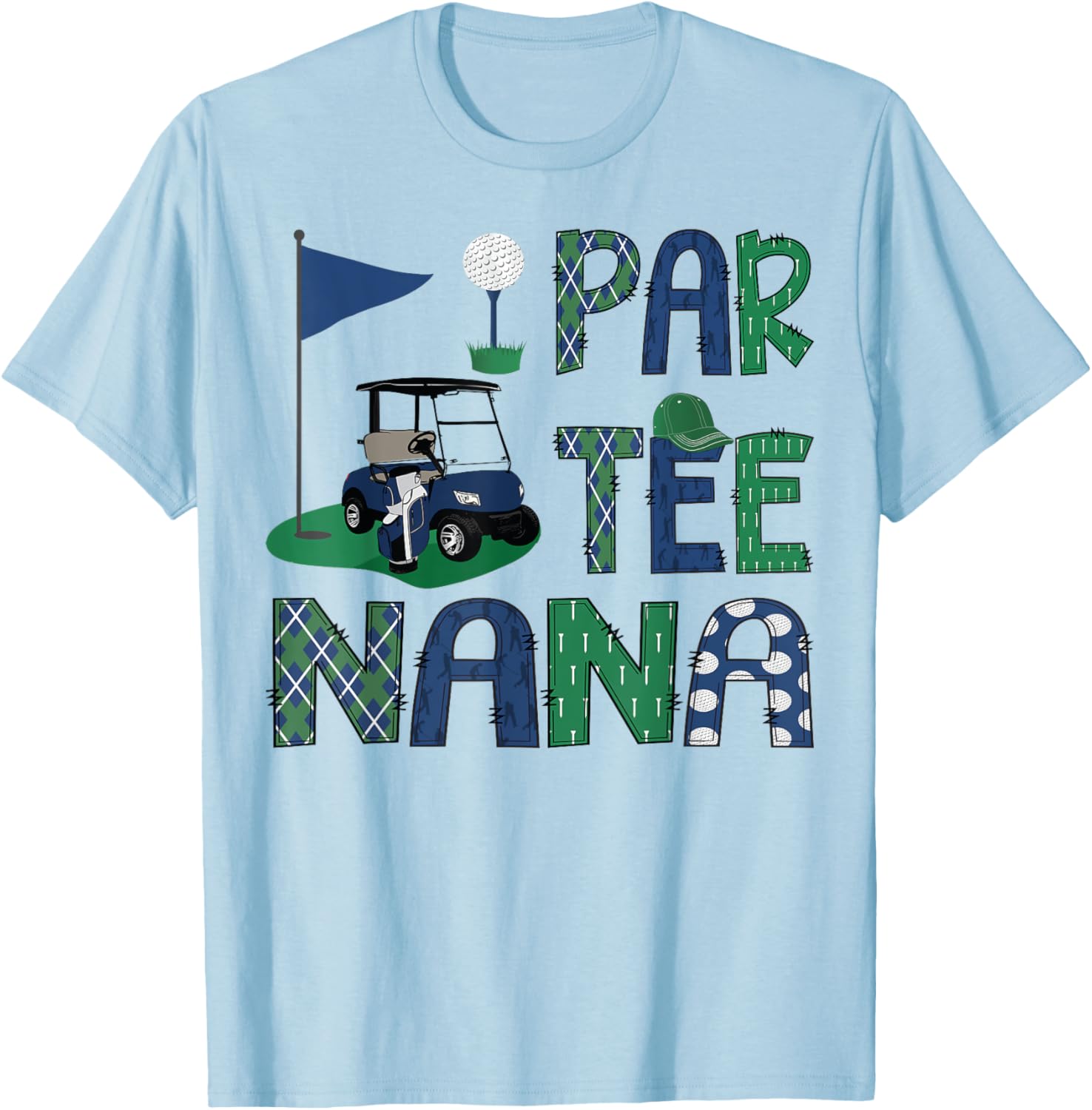Par-Tee Nana Golf Lover Birthday Family Matching T-Shirt Gift - 5