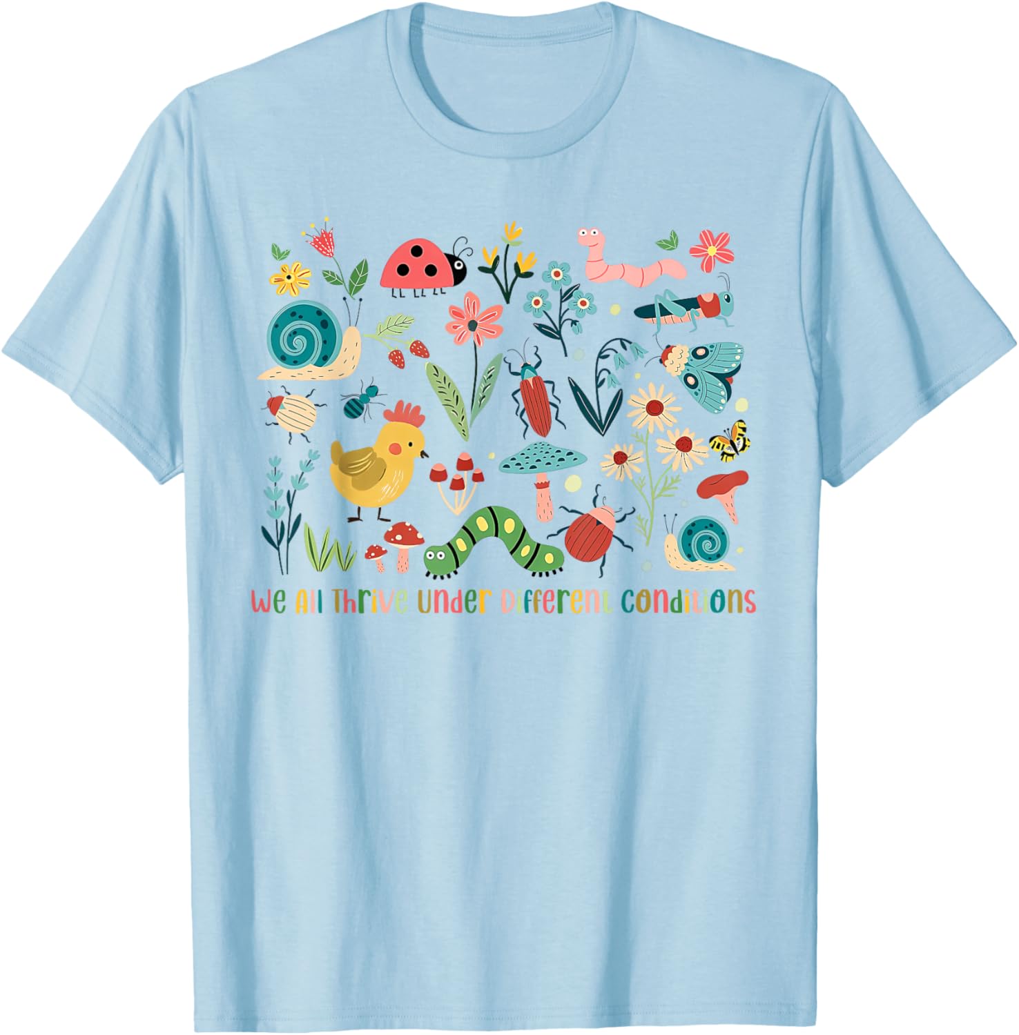 Neurodiversity SPED T-Shirt Celebrating Different Strengths and Styles - 15