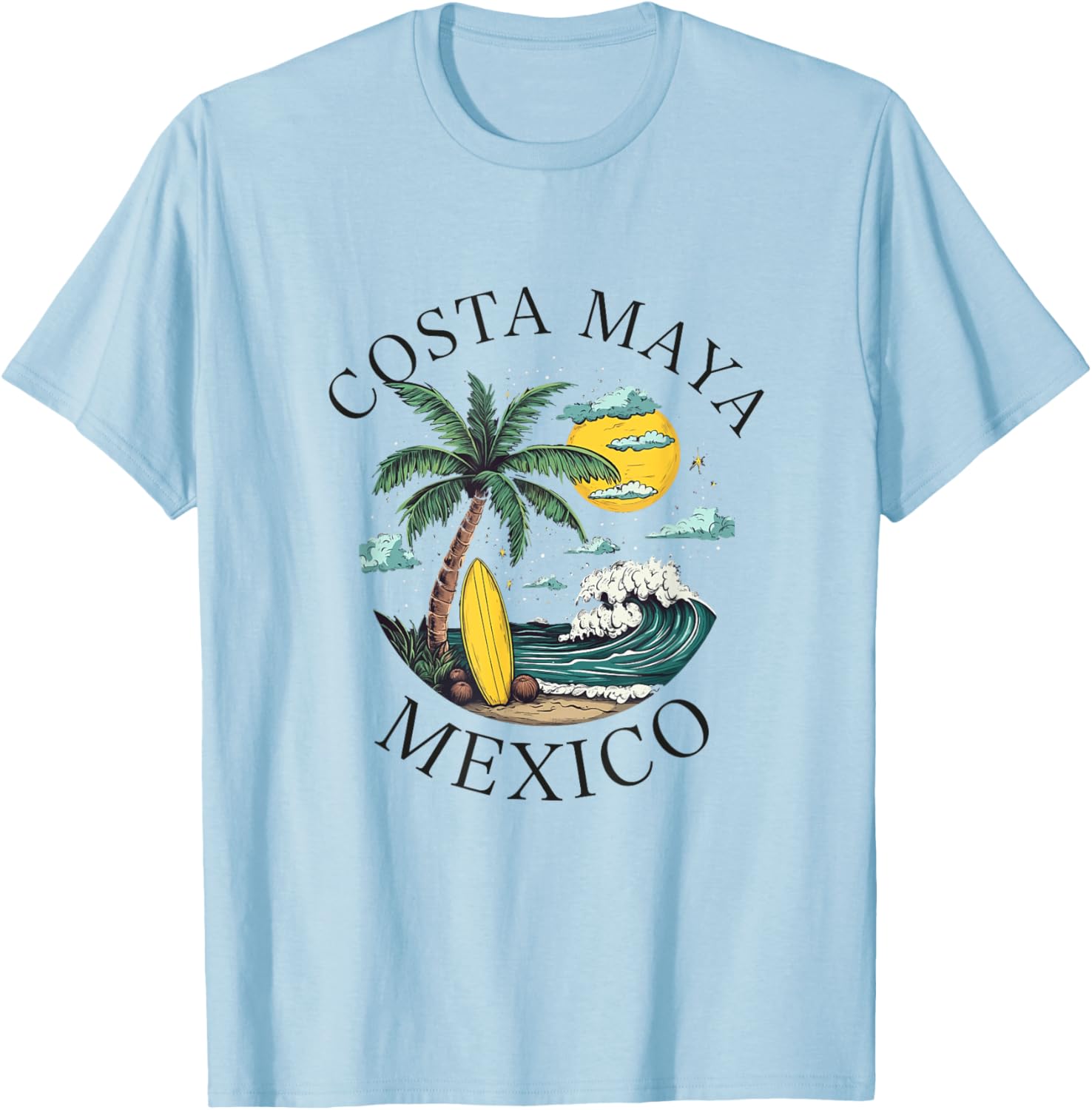 Costa Maya Mexico Souvenir T-Shirt for Men, Women, Girls, and Boys - 2