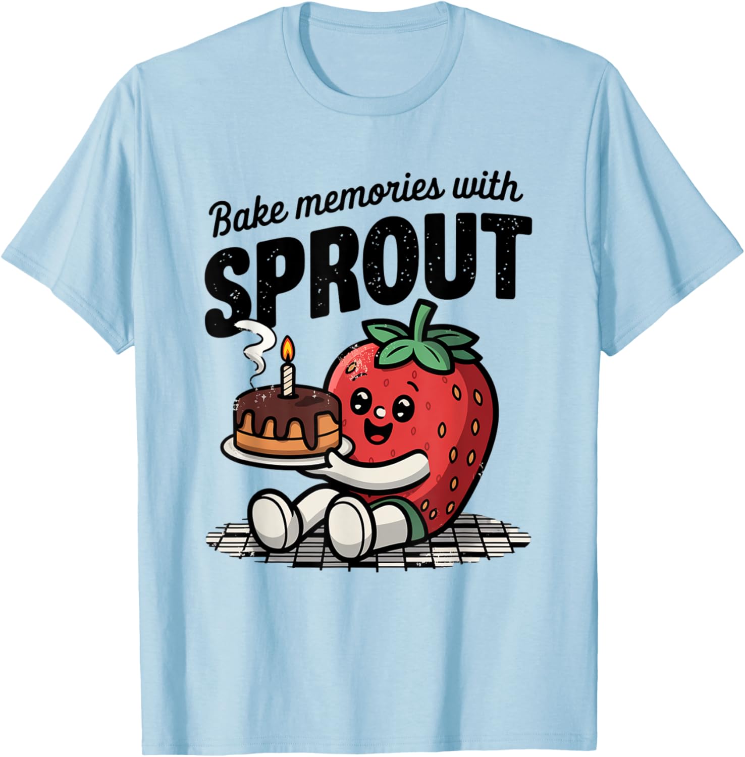 Bake Memories with Sprout Dandy's World Birthday T-Shirt for Kids - 11