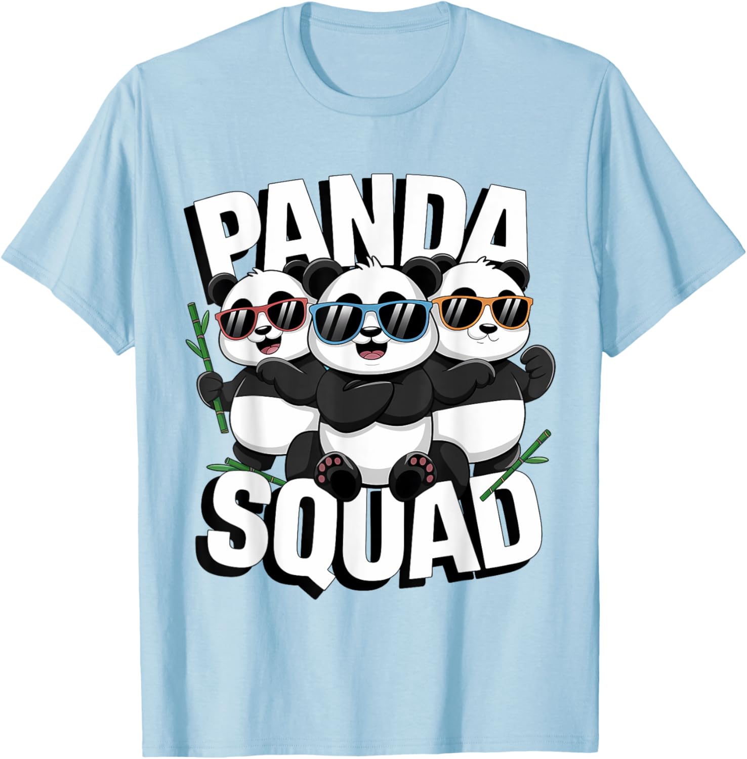 Panda Squad Family Matching T-Shirt for National Panda Day Fun - 20