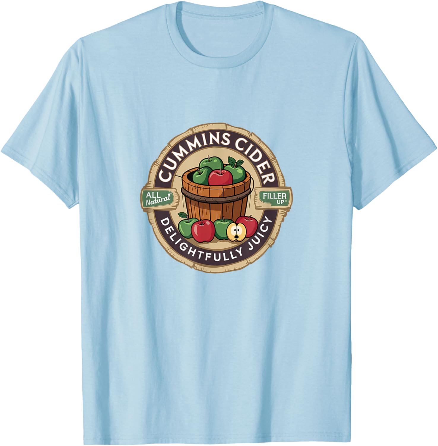 Vintage Cummins Cider Funny Meme T-Shirt for Fun and Casual Style - 13