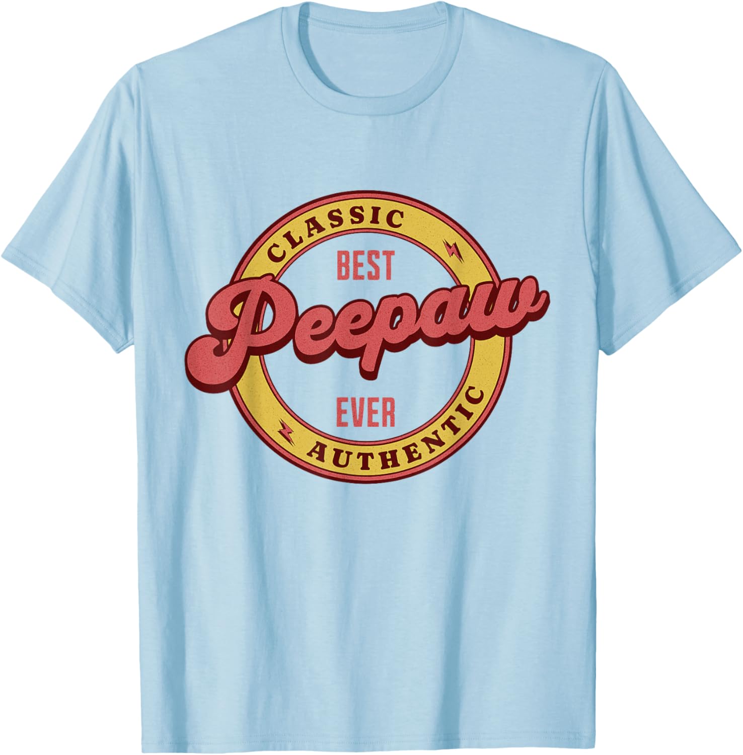 Best Peepaw Ever Retro Grandpa T-Shirt Perfect for Father's Day Gift - 3
