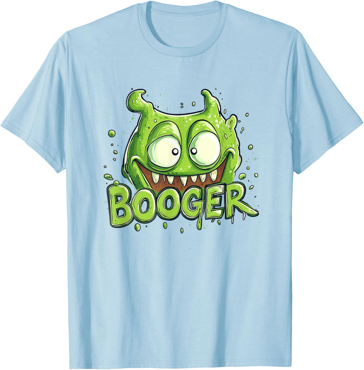 Fun Booger Monster Costume T-Shirt for Boys and Girls - Cute & Comfy Wear - 12