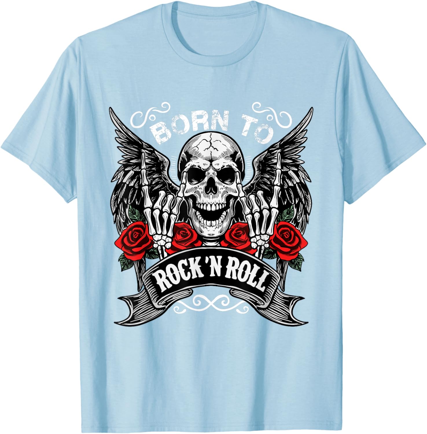 Born To Rock Vintage Rock Concert T-Shirt for Music Lovers - 8
