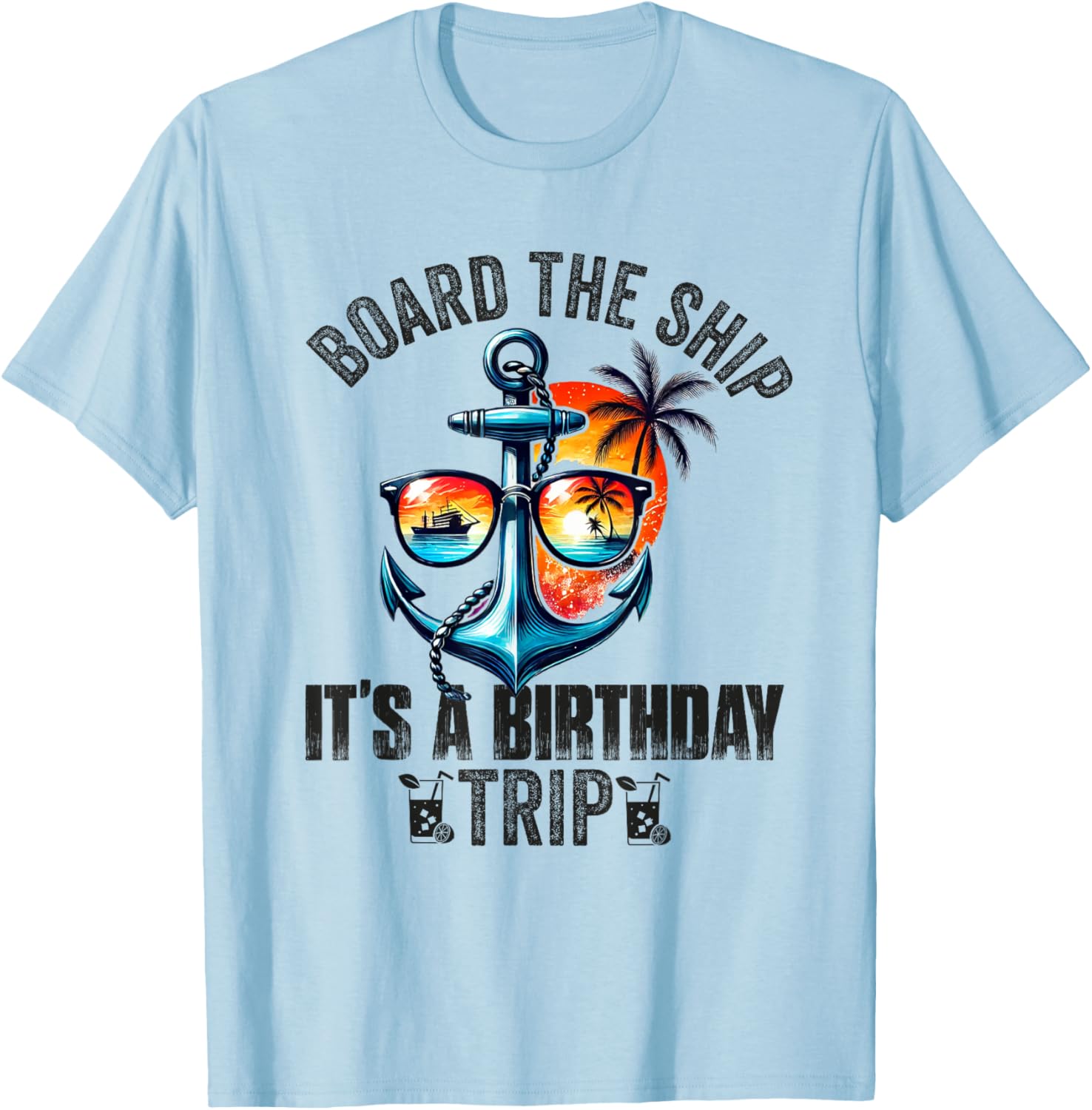 Cruise Birthday Trip T-Shirt for Fun Celebrations on the Open Seas - 2