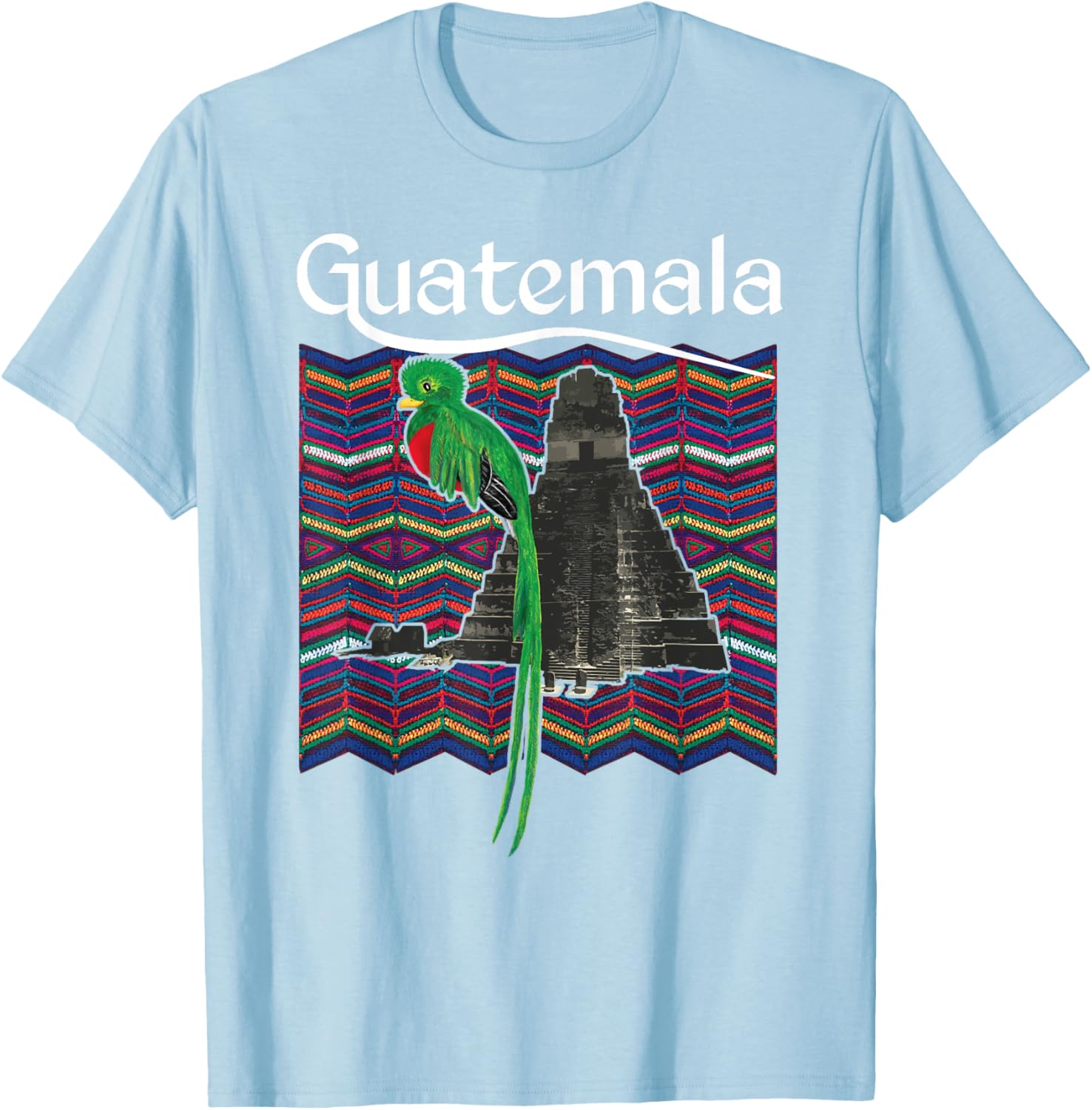 Quetzal Guatemala Traditional Maya T-Shirt – Chic Chapin Design - 5