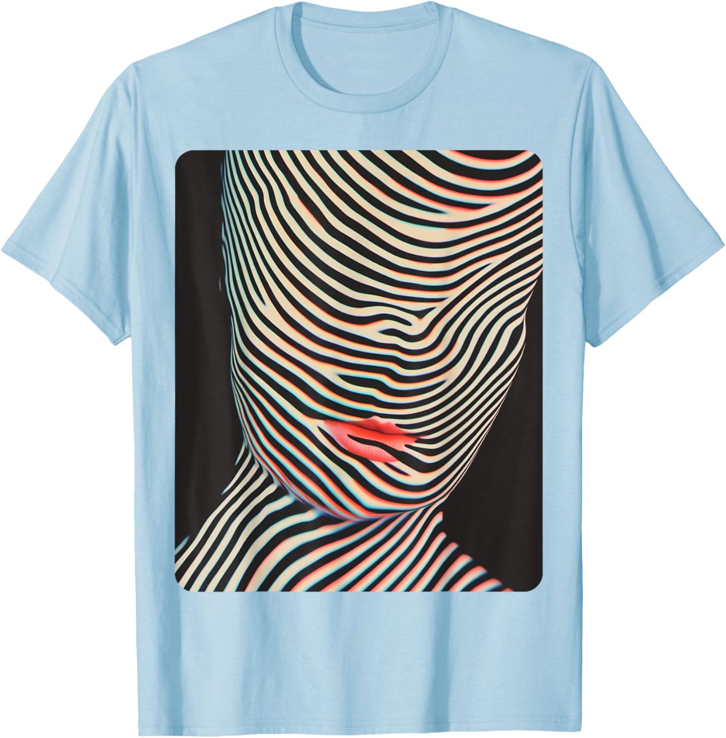 Chic Women's Abstract Designer T-Shirt for Stylish Fashion Lovers - 24
