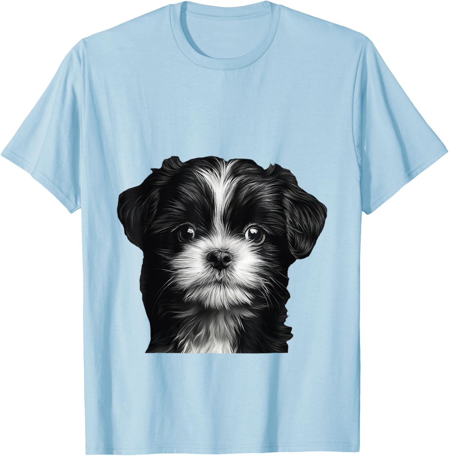 Adorable Shih Tzu Puppy T-Shirt for Dog Lovers - Cute Pet Apparel - 13