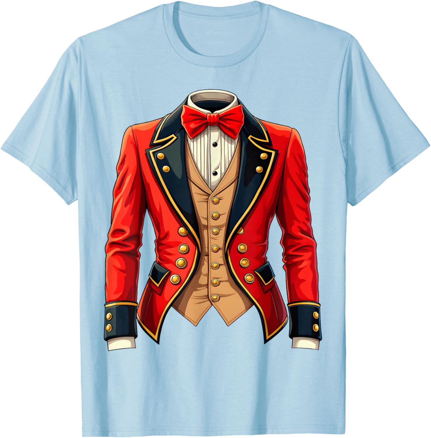 Ringmaster Costume Jacket for Circus Performers - Fun T-Shirt Design - 6