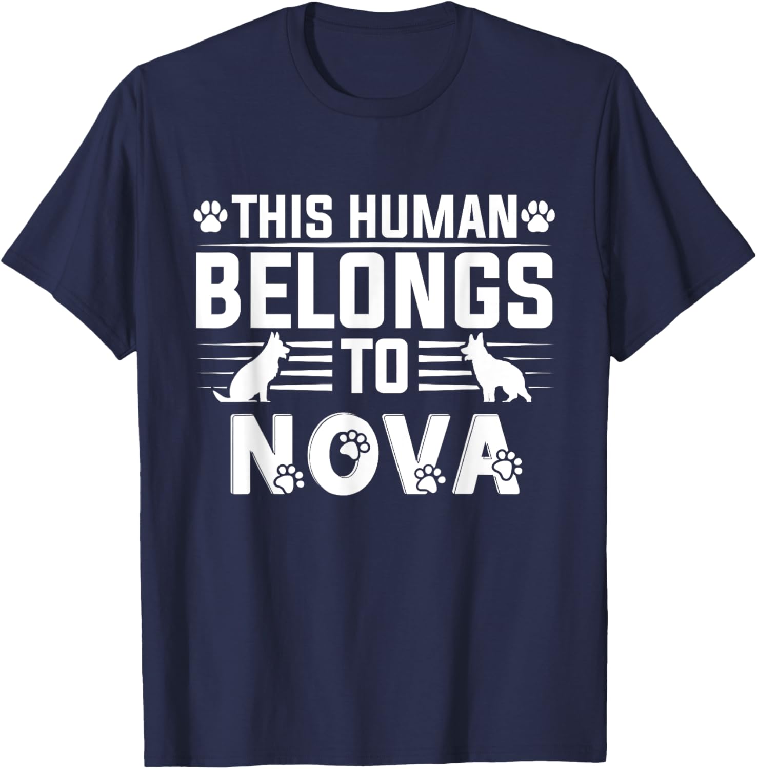 Personalized Nova Dog T-Shirt for Men, Women, Girls, and Kids - 10