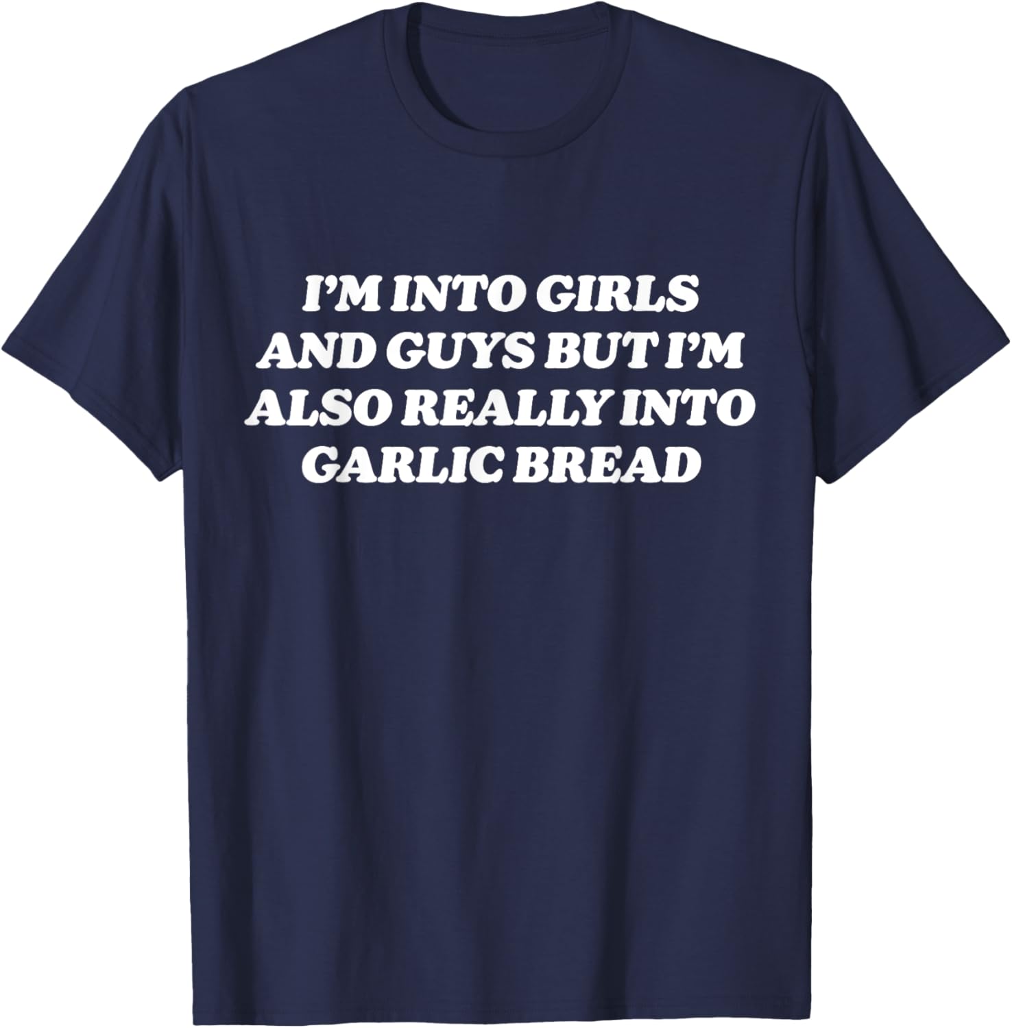 Funny Garlic Bread Meme T-Shirt for Bisexual Gay Lesbian Foodies - 5