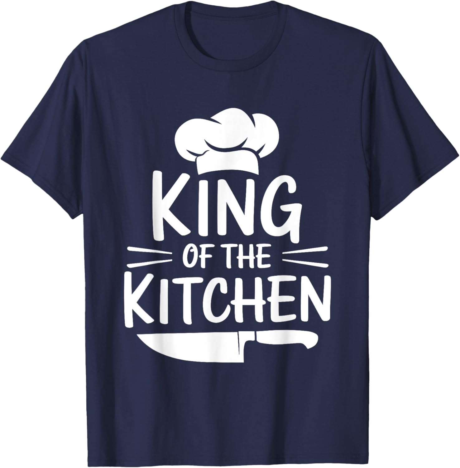 King Of The Kitchen Chef T-Shirt for Culinary Enthusiasts and Food Lovers - 3
