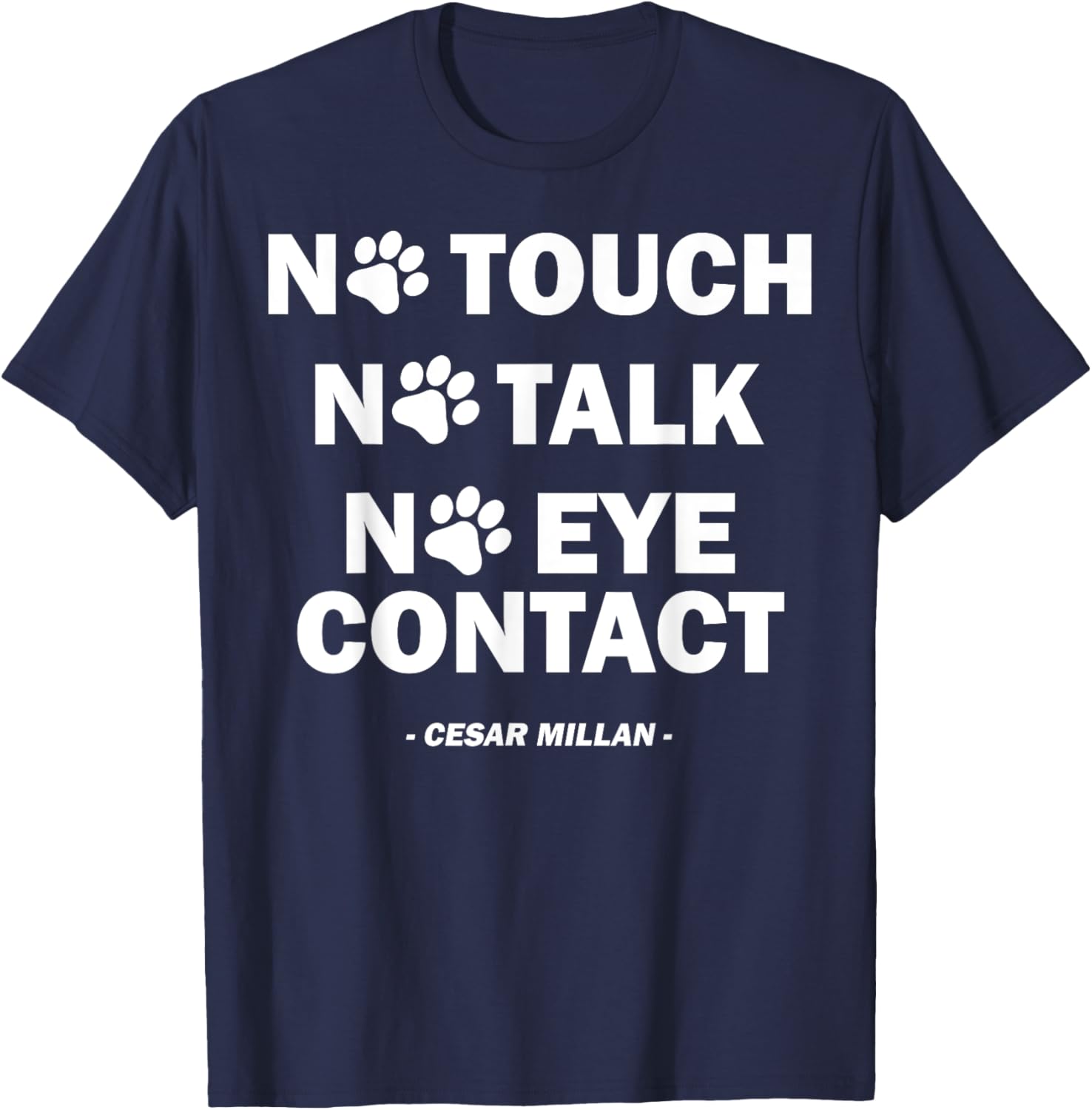 No Touch No Talk No Eye Contact Funny T-Shirt for Introverts and Shy People - 8
