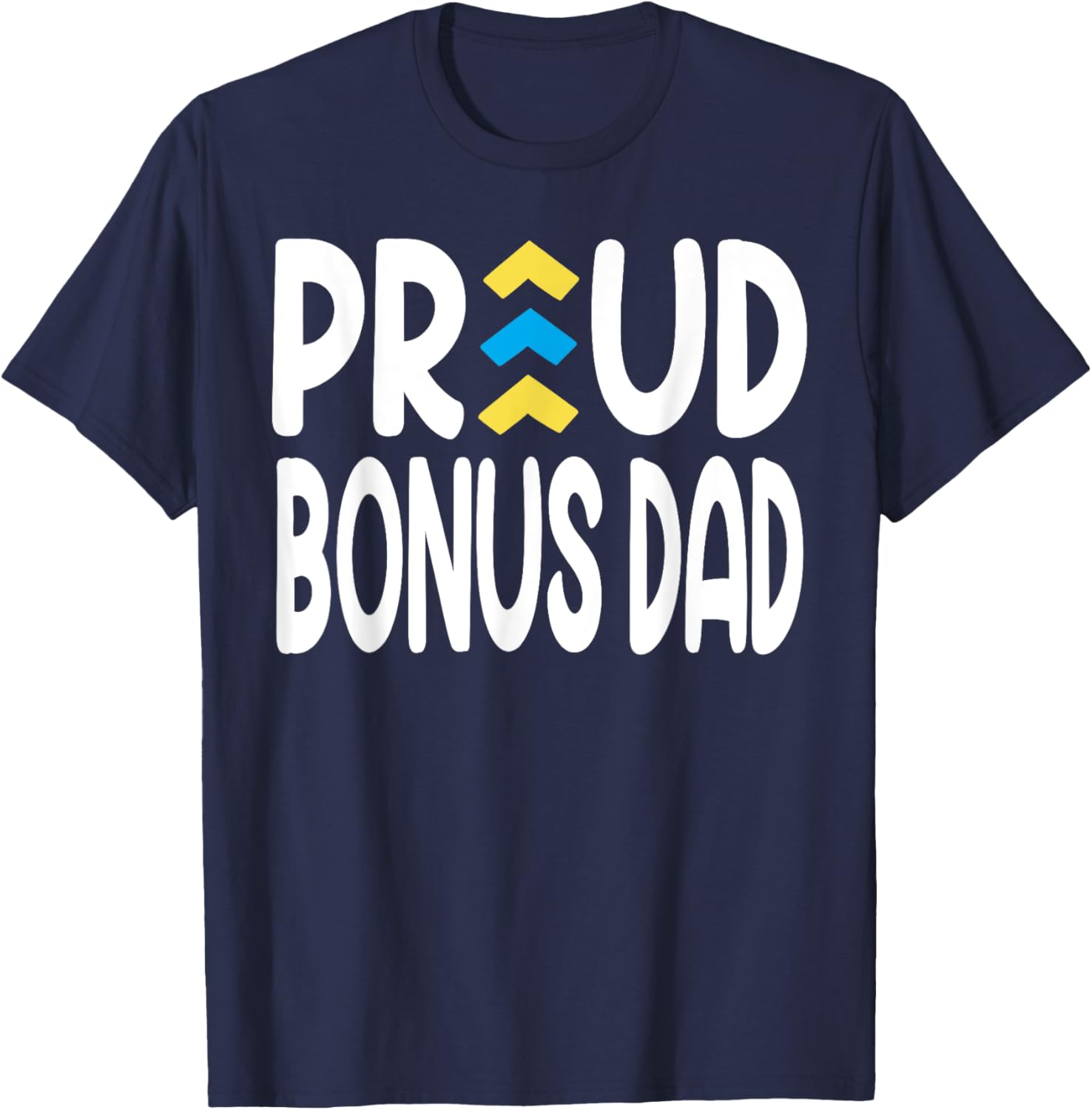 Proud Bonus Dad World Down Syndrome Day Socks and T-Shirt Combo - 11