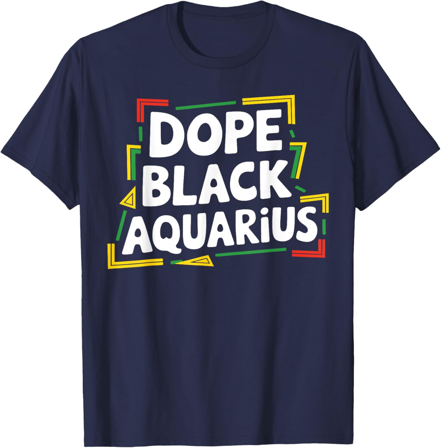 Stylish Melanin Aquarius Zodiac T-Shirt for Black Astrology Lovers - 24