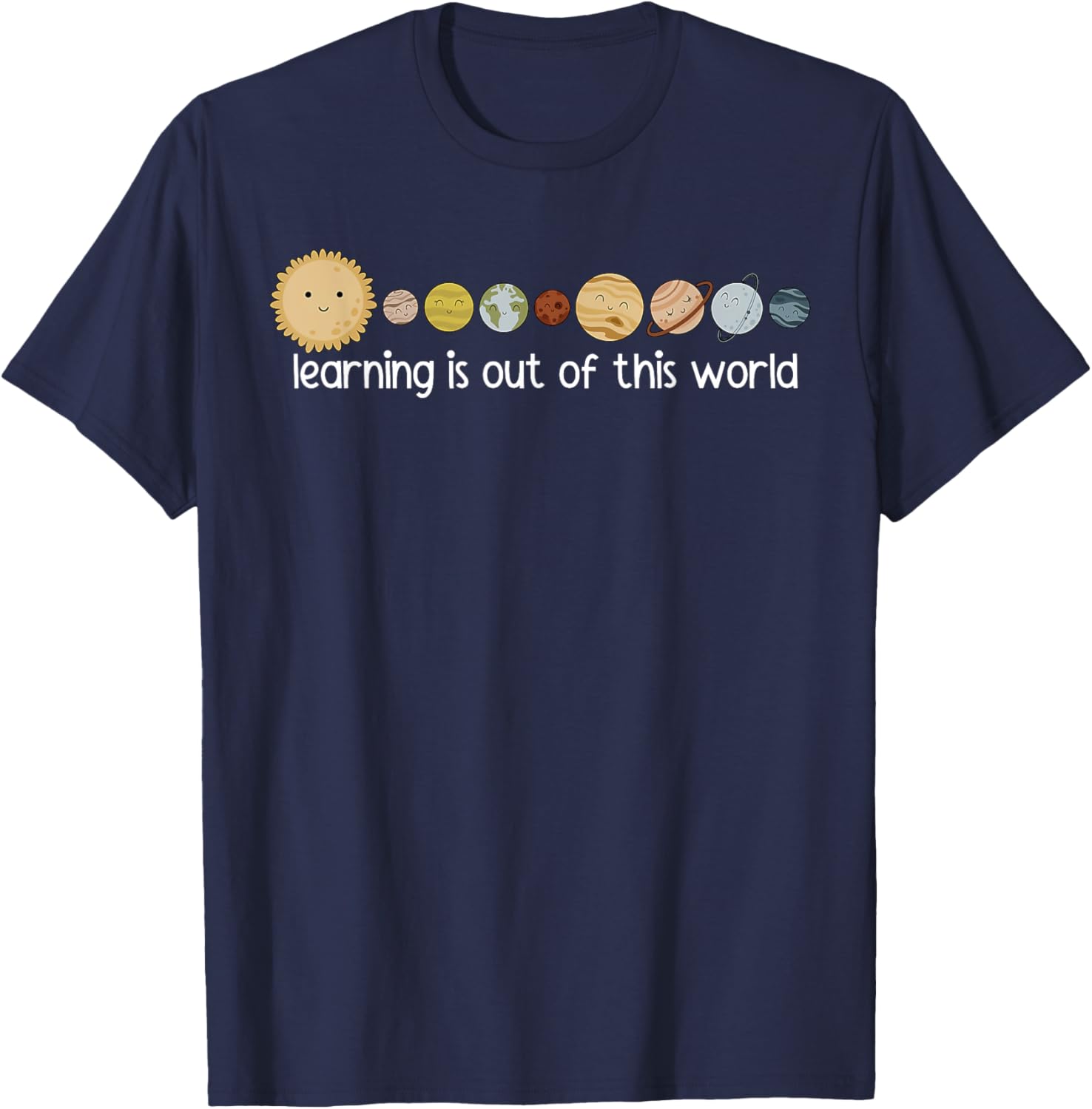 Learning Is Out Of This World Outer Space Science Teacher T-Shirt - 5